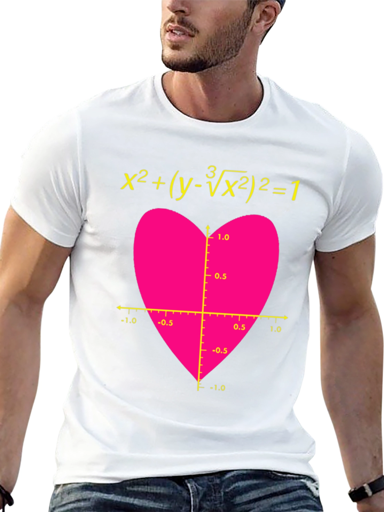 Math Equation Heart Graphic Tee