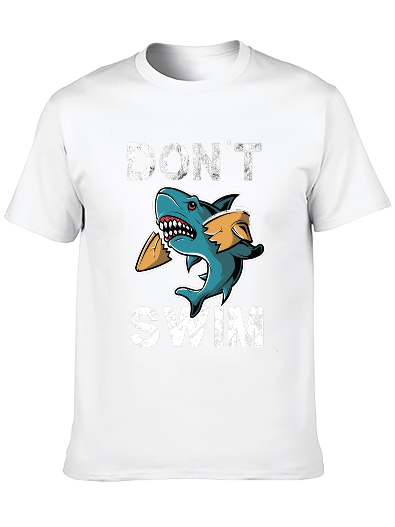 Dont Swim Shark Graphic T-Shirt