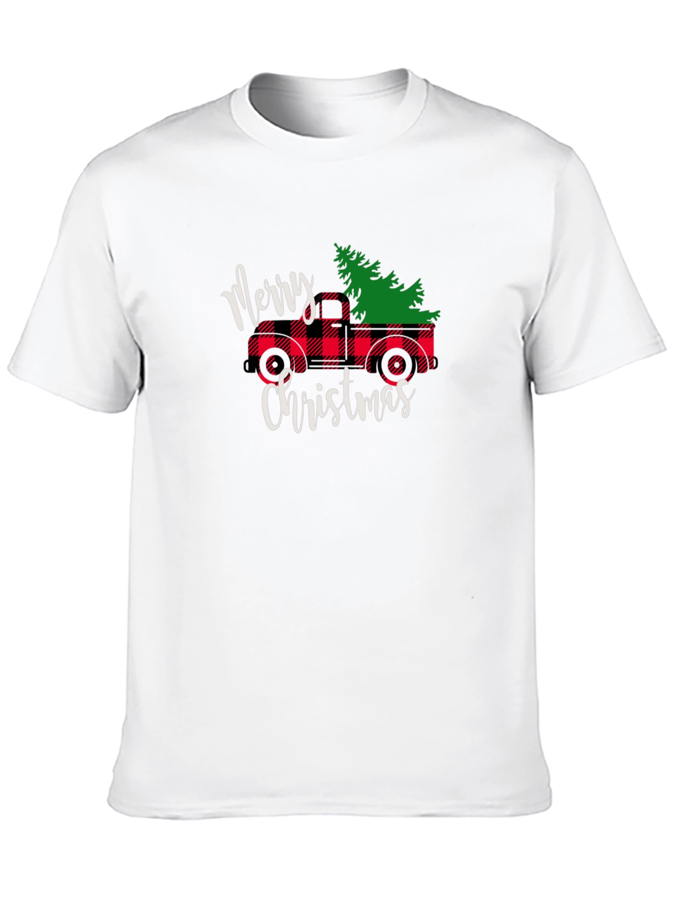 Merry Christmas Truck Graphic Tee