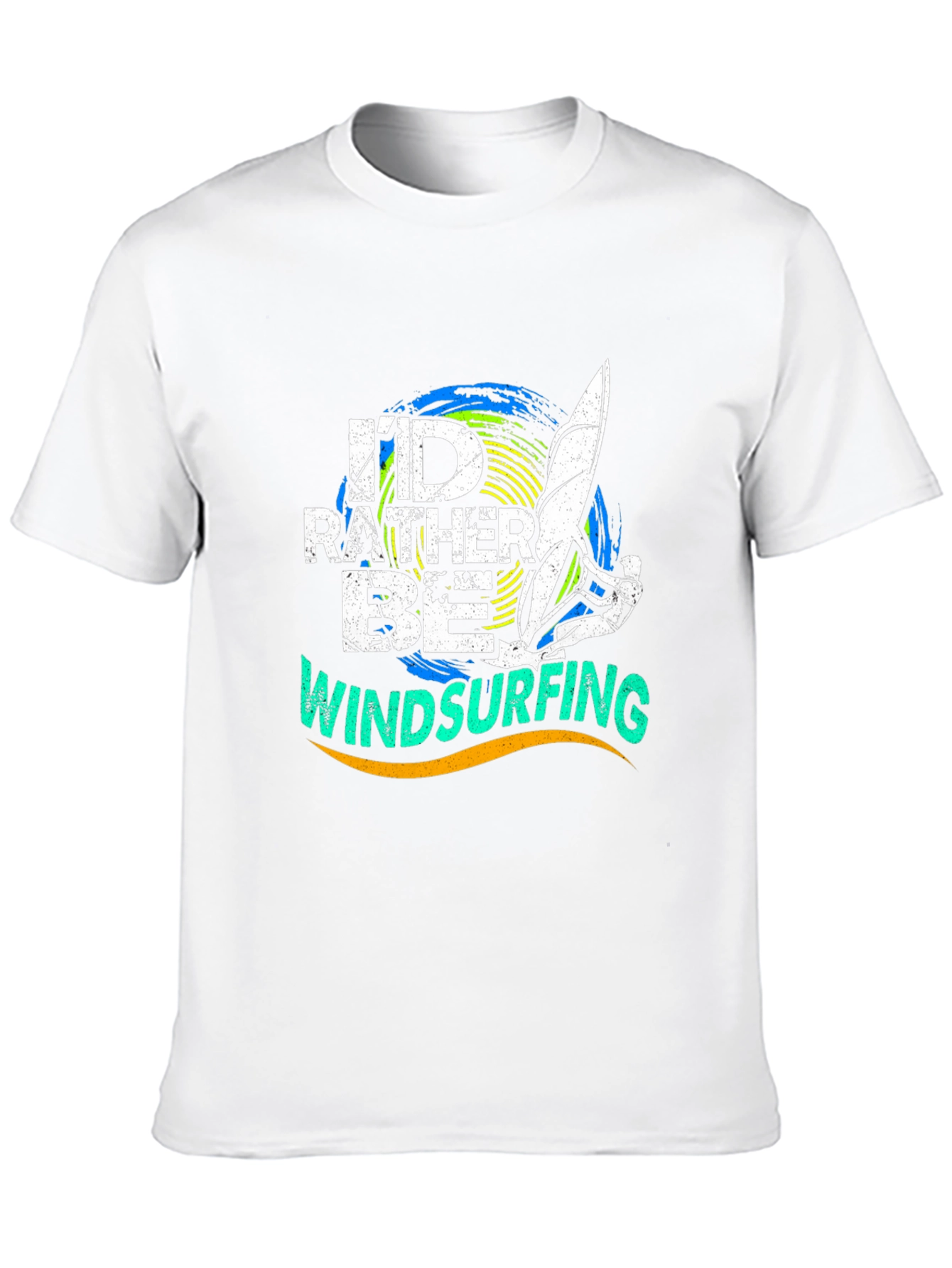 Windsurfing T-Shirt: Id Rather Be Windsurfing