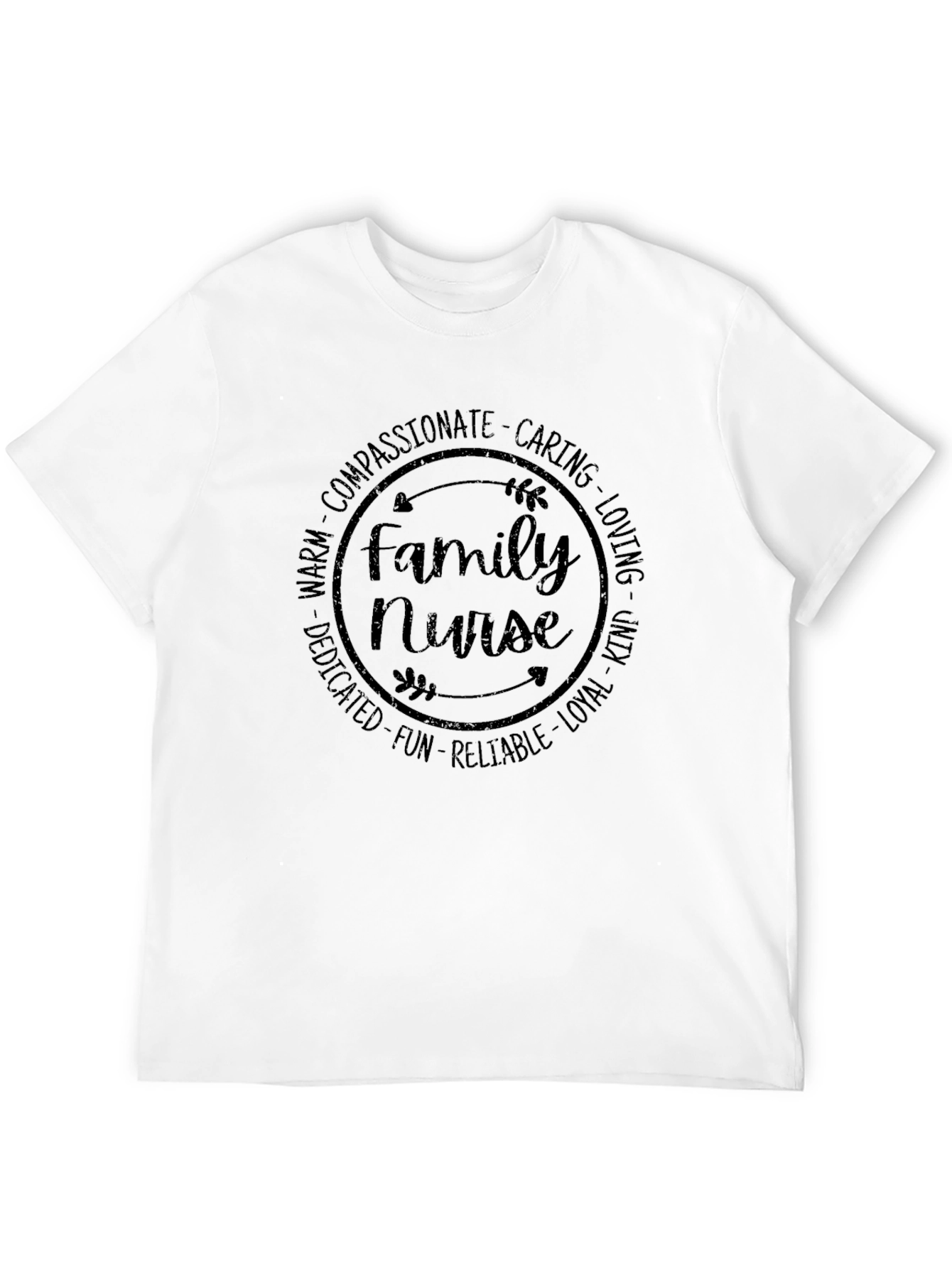 Family Nurse Compassionate Caring T-Shirt