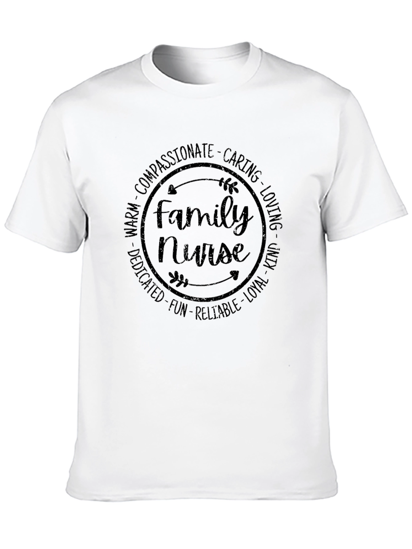 Family Nurse Compassionate Caring T-Shirt