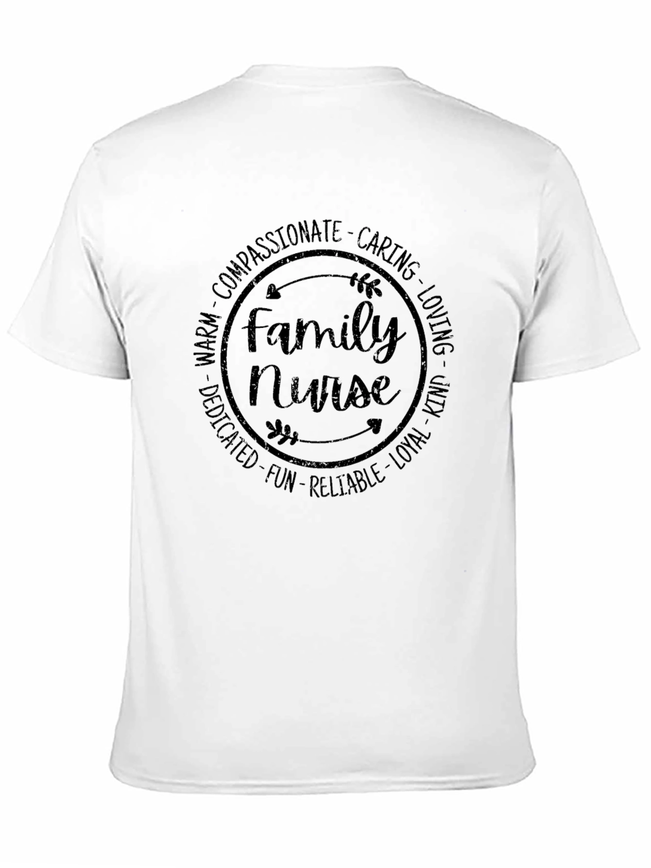 Family Nurse Compassionate Caring T-Shirt