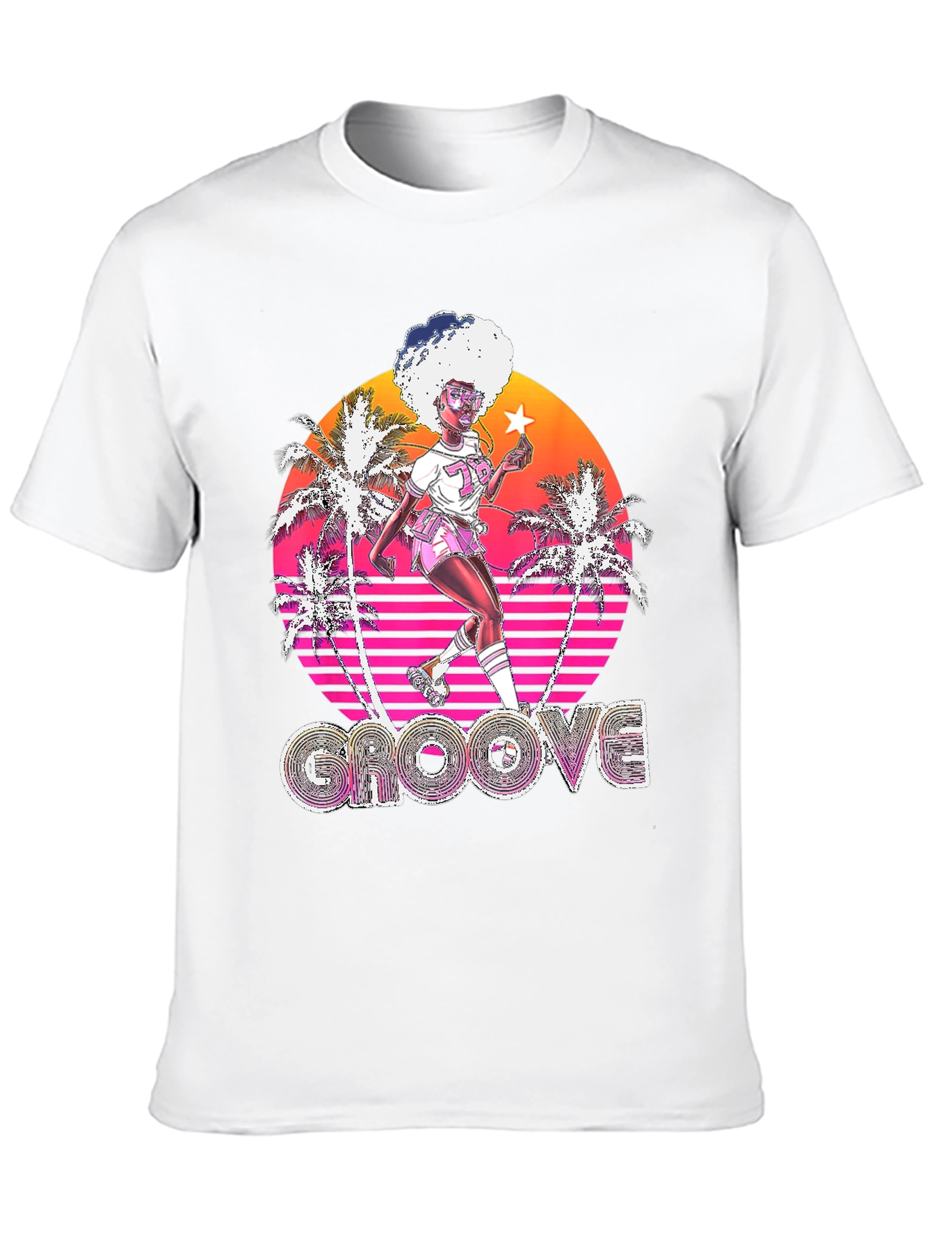 Retro Groove T-Shirt with 80s Vibe