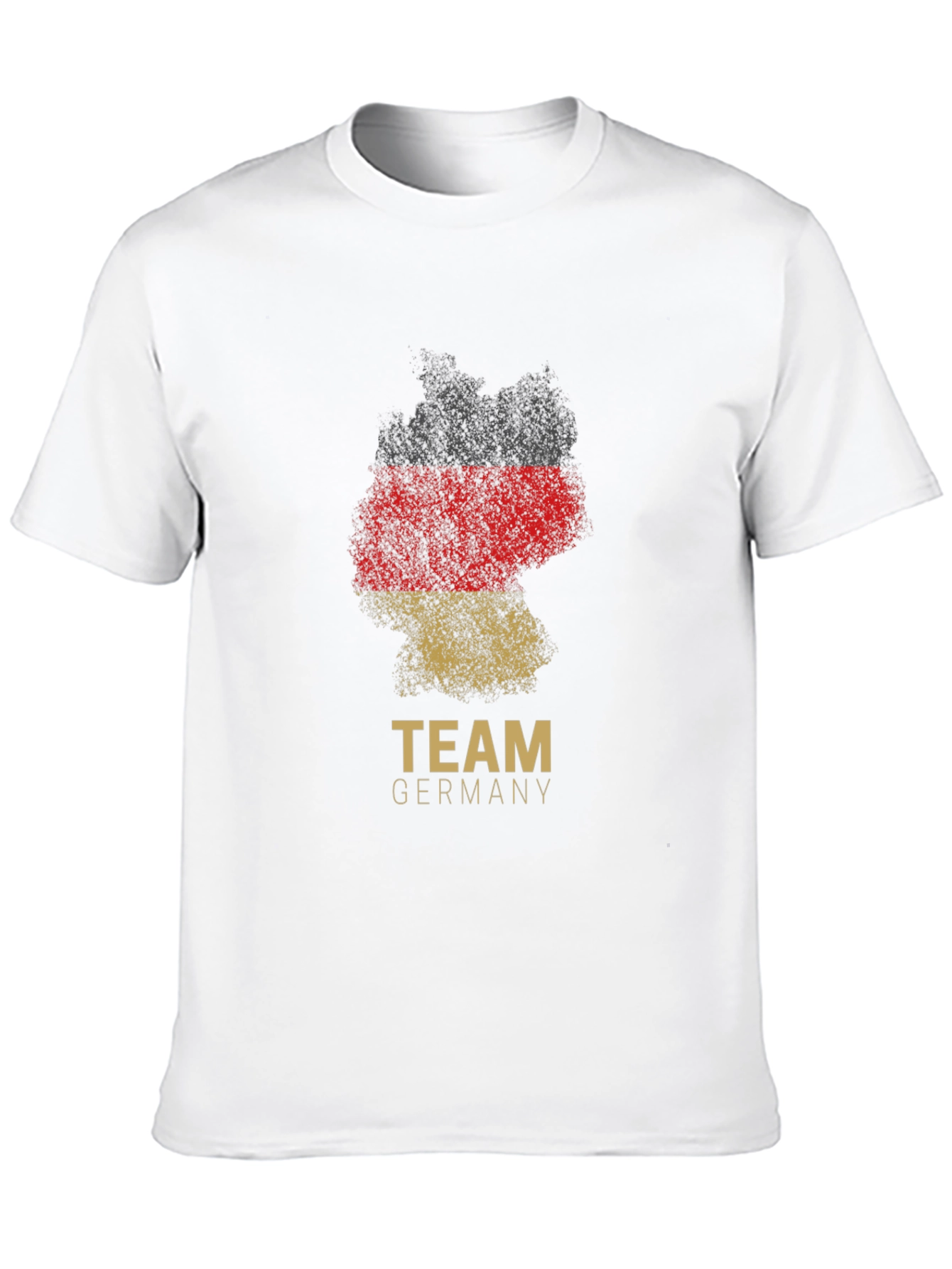 Team Germany T-Shirt - Grunge Flag Design