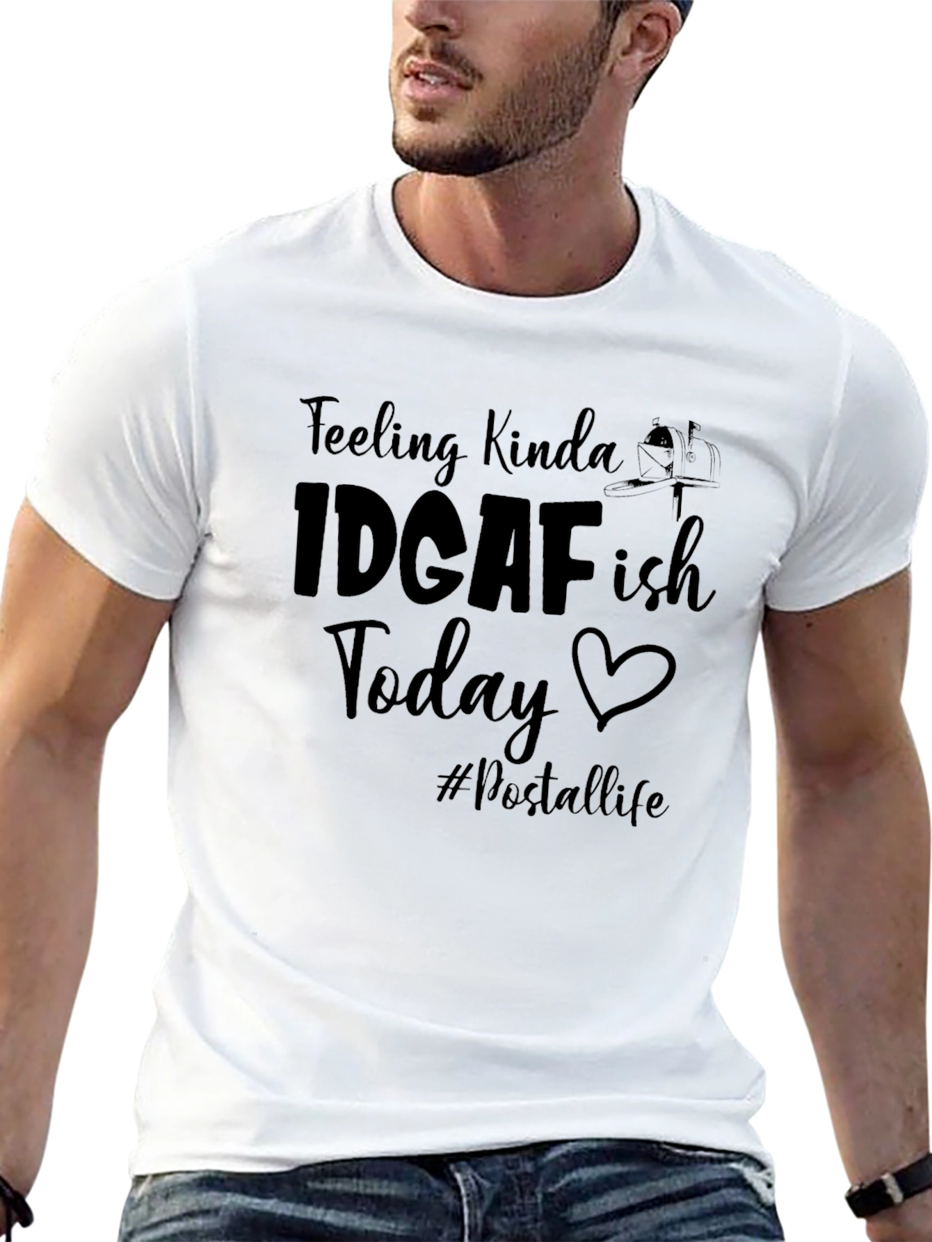 IDGAF-ish Postal Life T-Shirt - Funny & Comfortable!