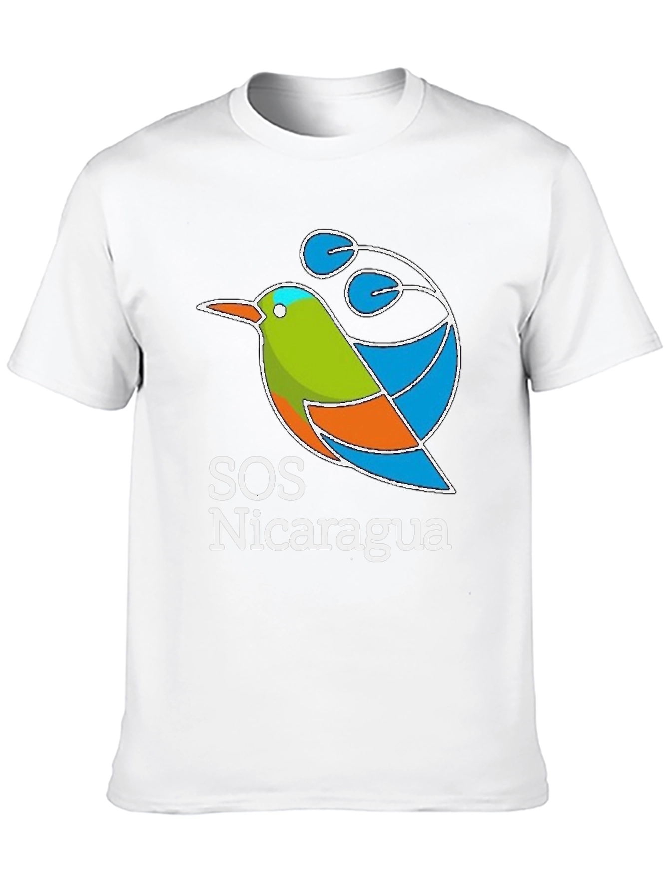 SOS Nicaragua T-Shirt - Bird Design