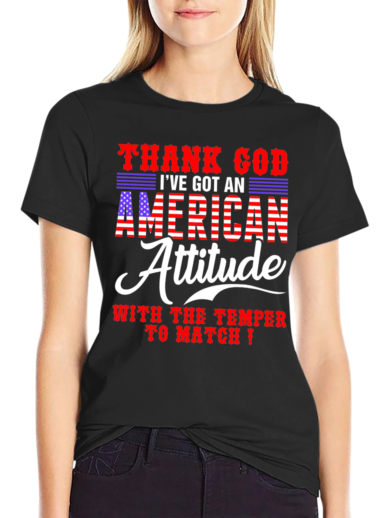 American Attitude Graphic Tee