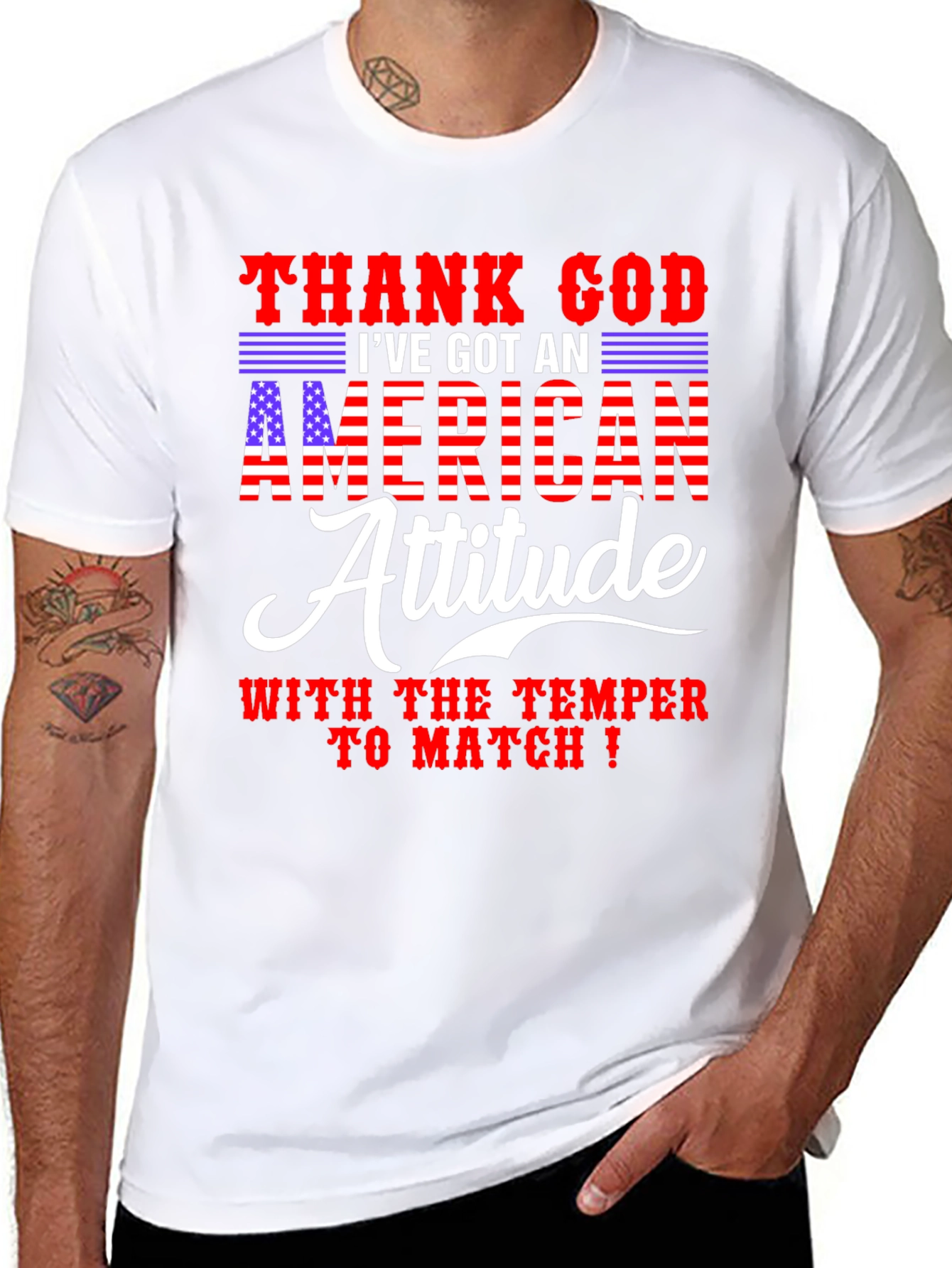 American Attitude Graphic Tee