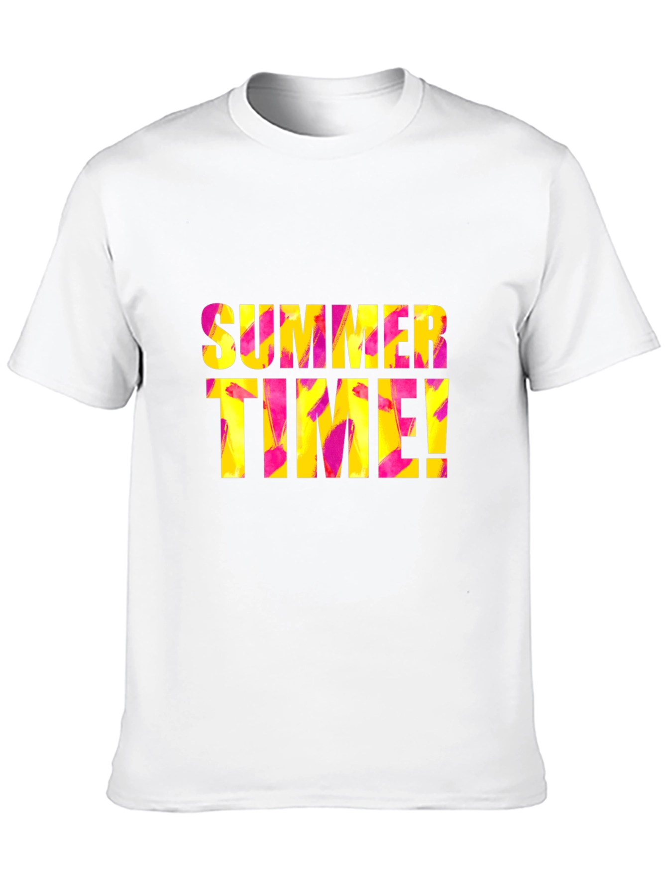 Summer Time Black T-Shirt