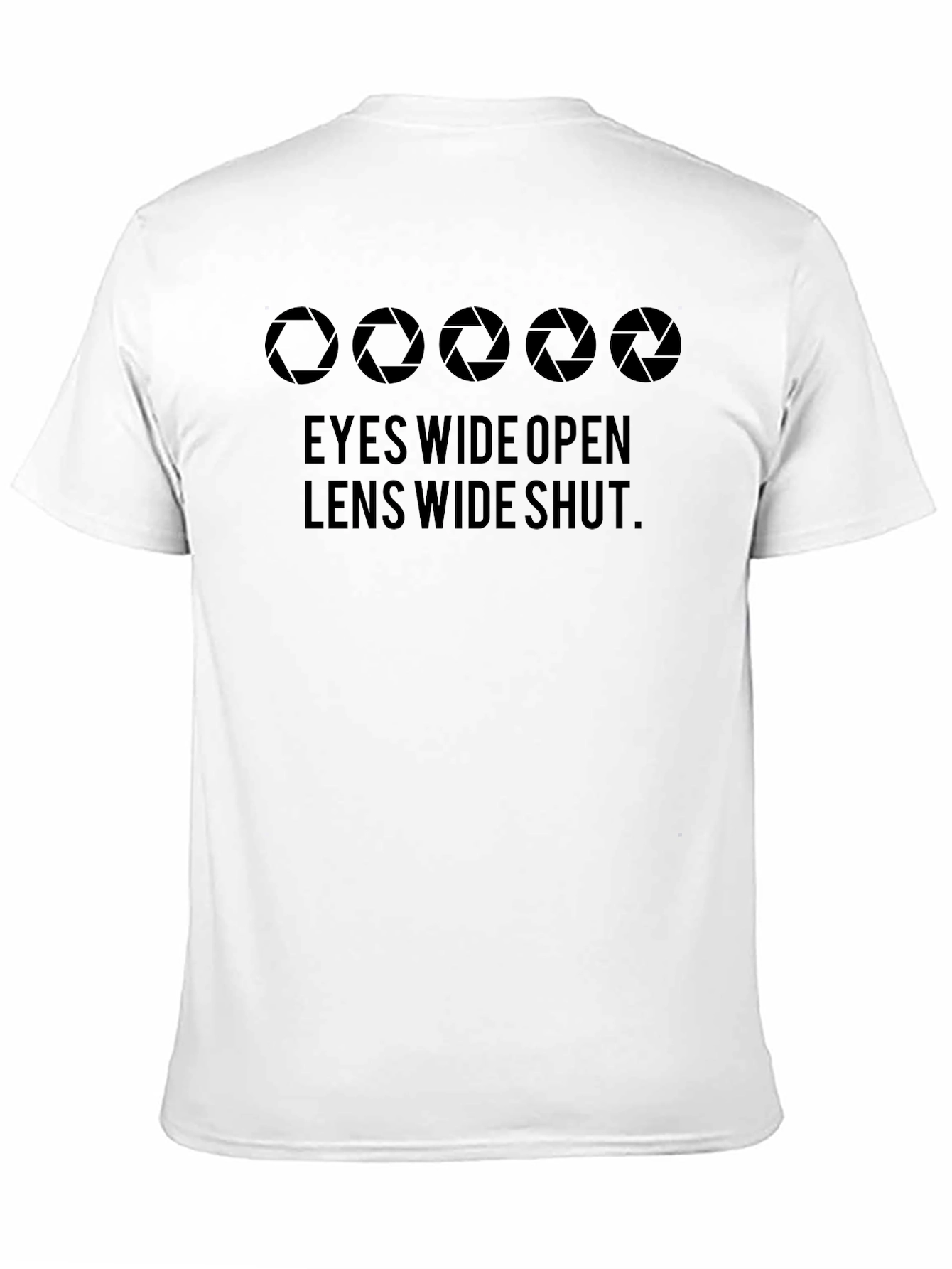 Eyes Wide Open Lens Wide Shut Graphic T-Shirt