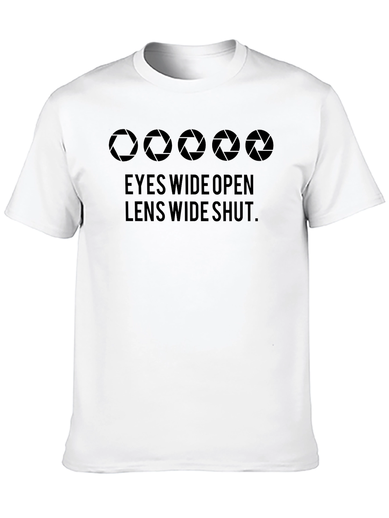 Eyes Wide Open Lens Wide Shut Graphic T-Shirt