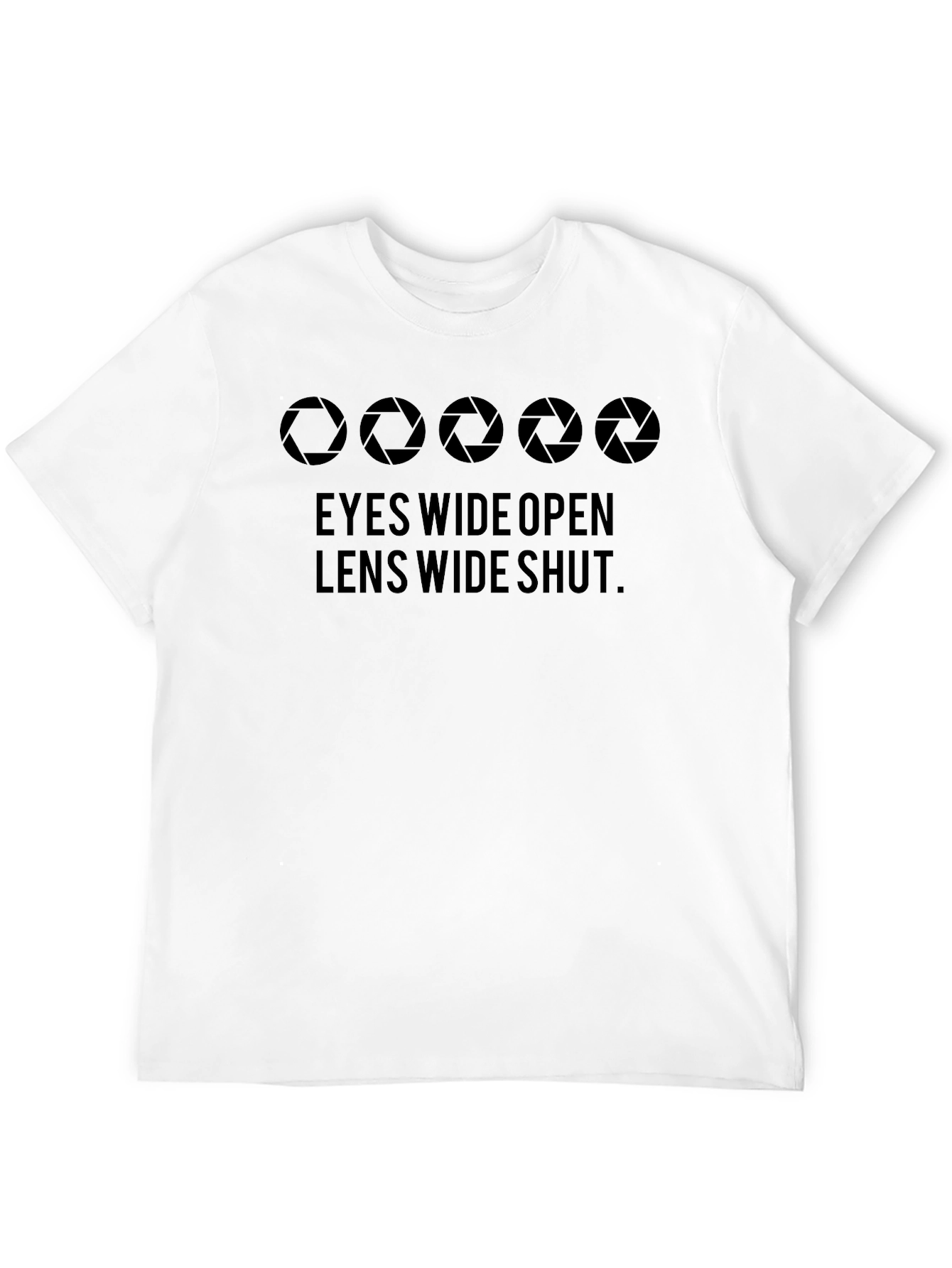 Eyes Wide Open Lens Wide Shut Graphic T-Shirt