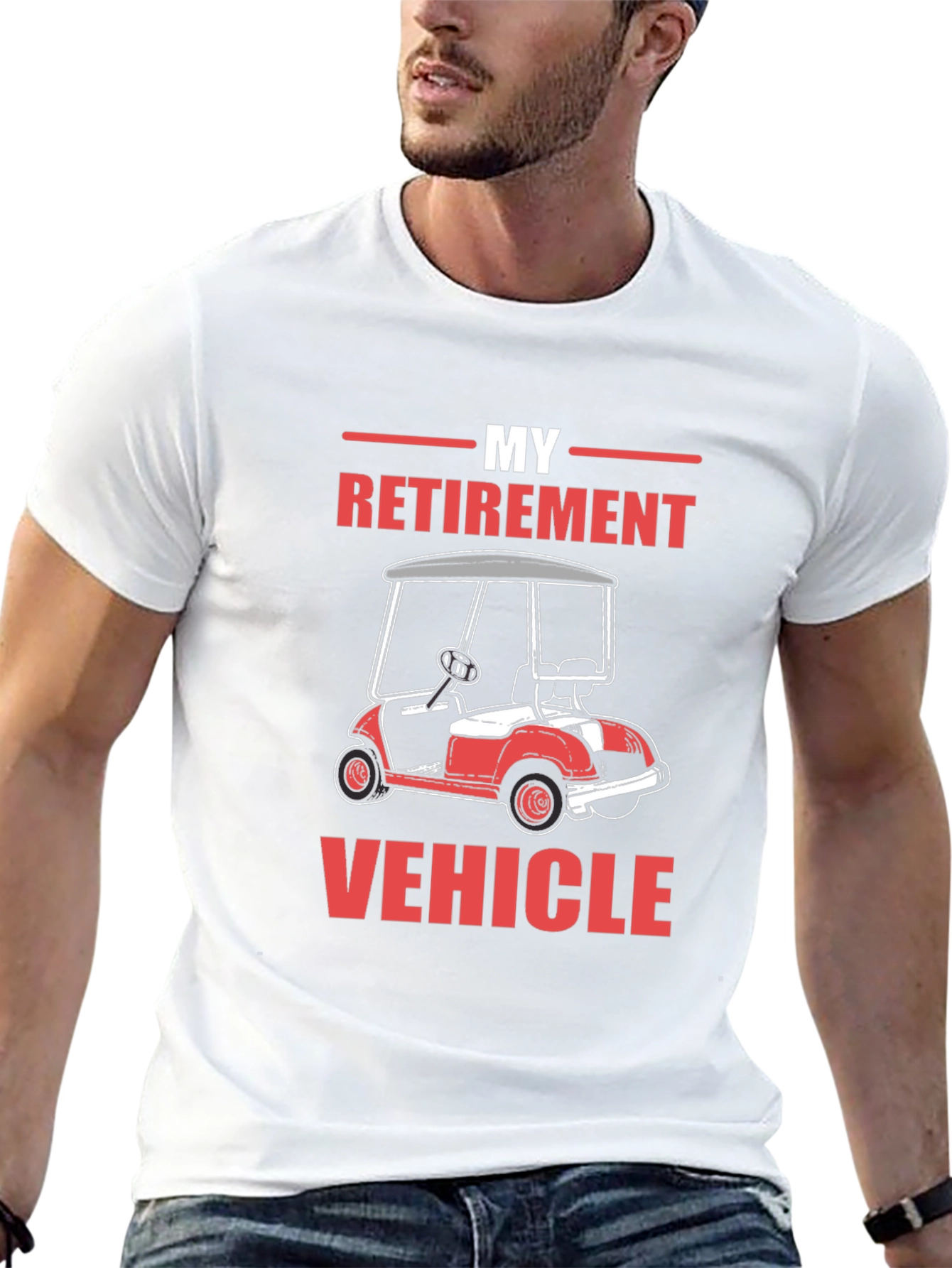 Retirement Vehicle Graphic T-Shirt