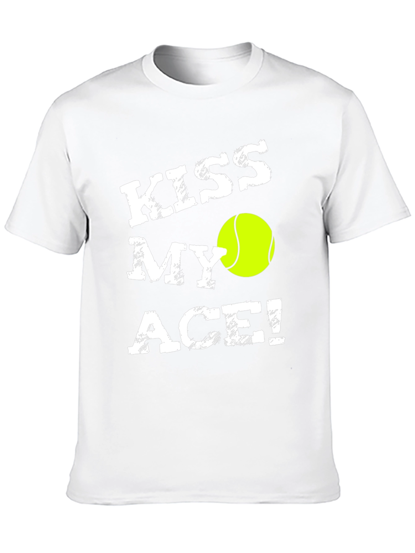 Kiss My Ace! Tennis Graphic T-Shirt