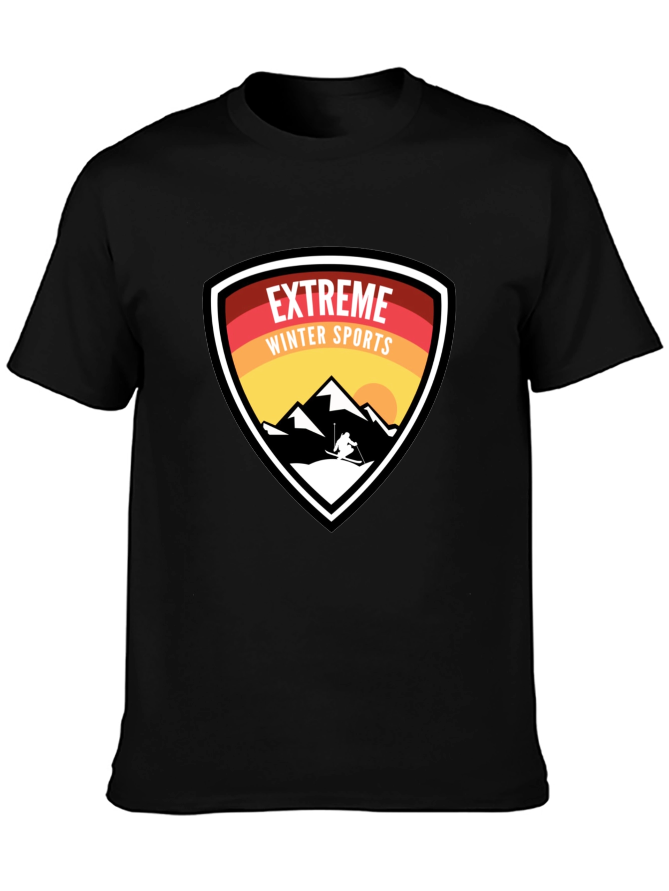 Extreme Winter Sports Graphic Tee