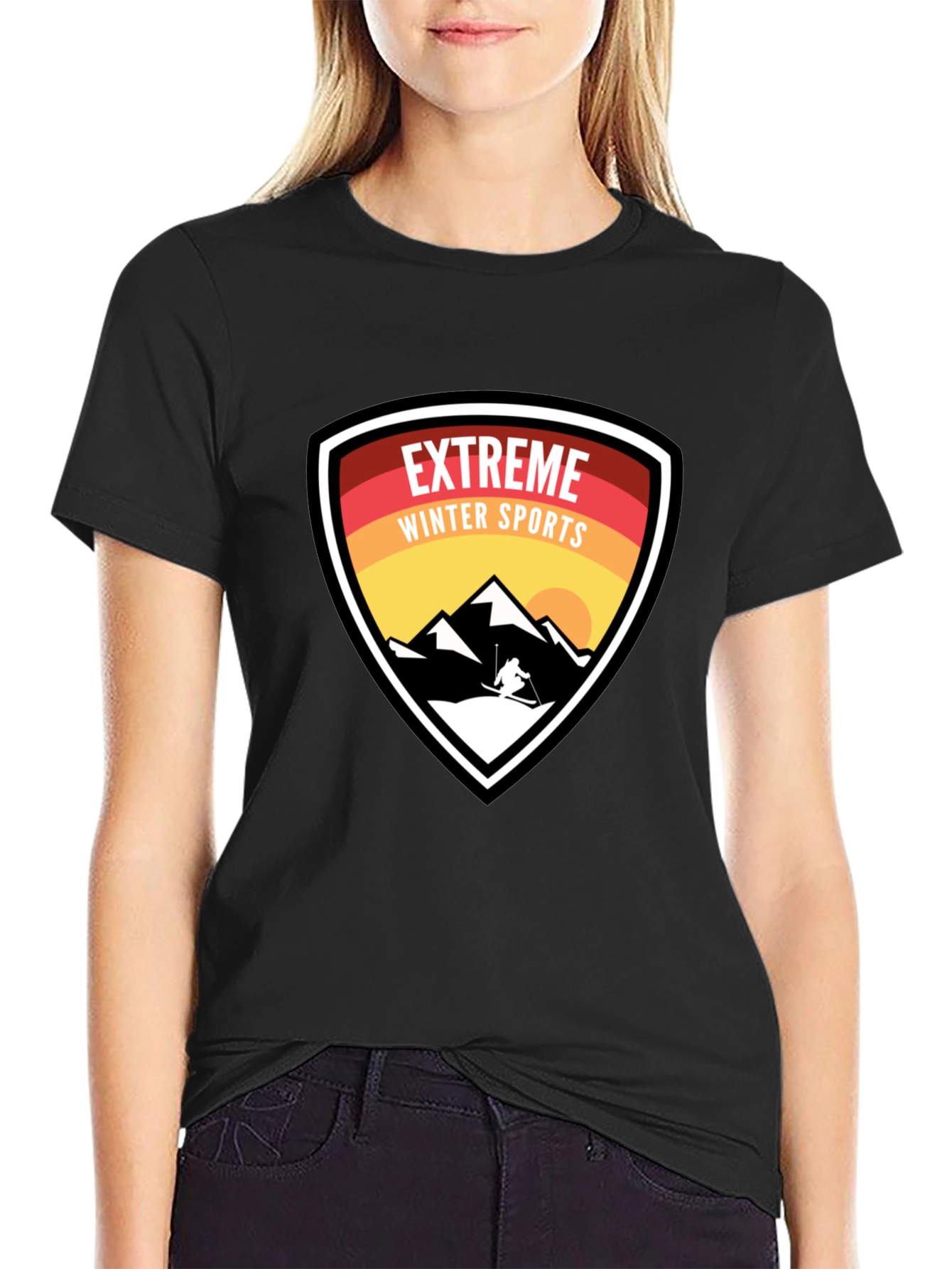 Extreme Winter Sports Graphic Tee