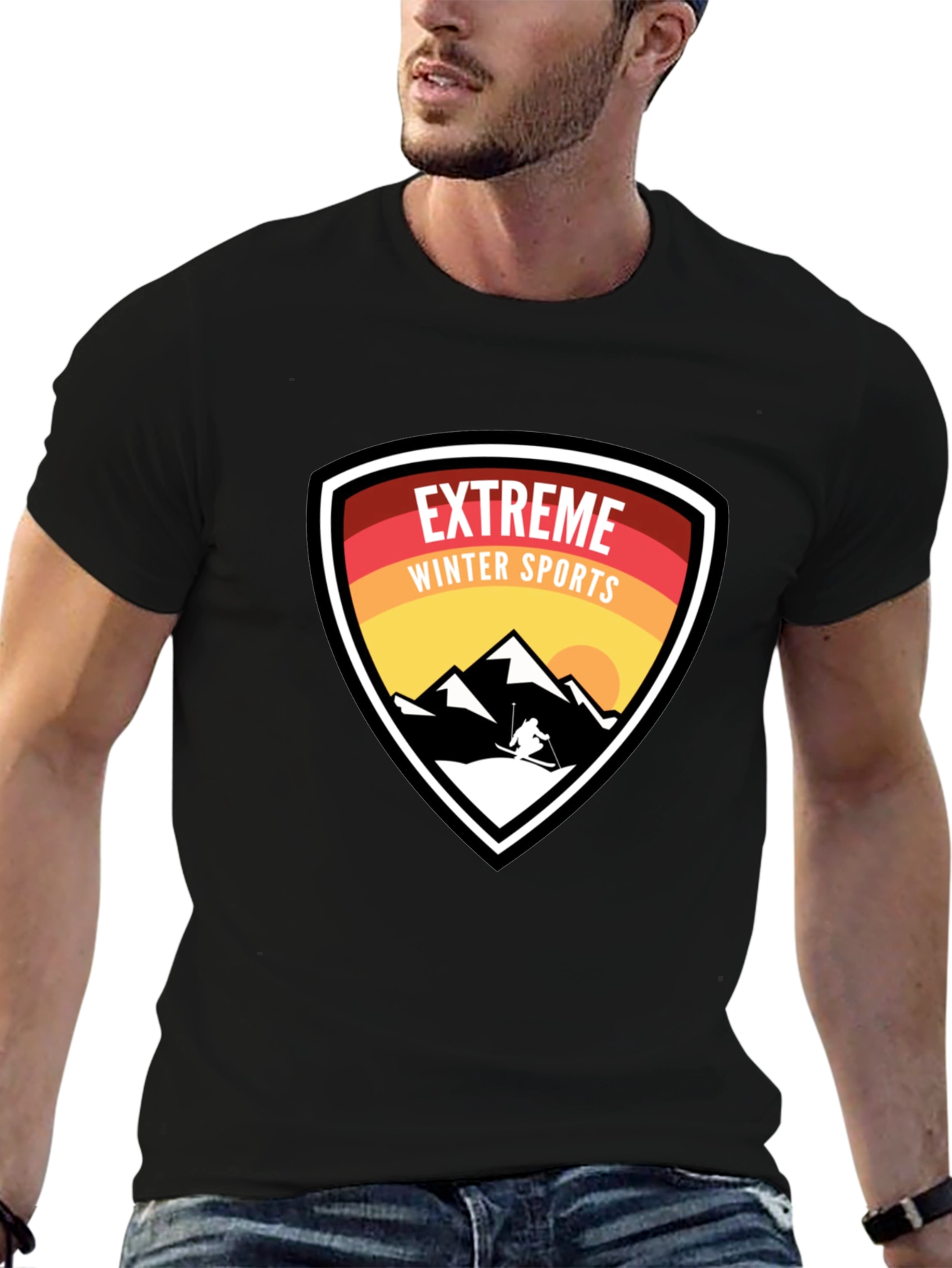Extreme Winter Sports Graphic Tee