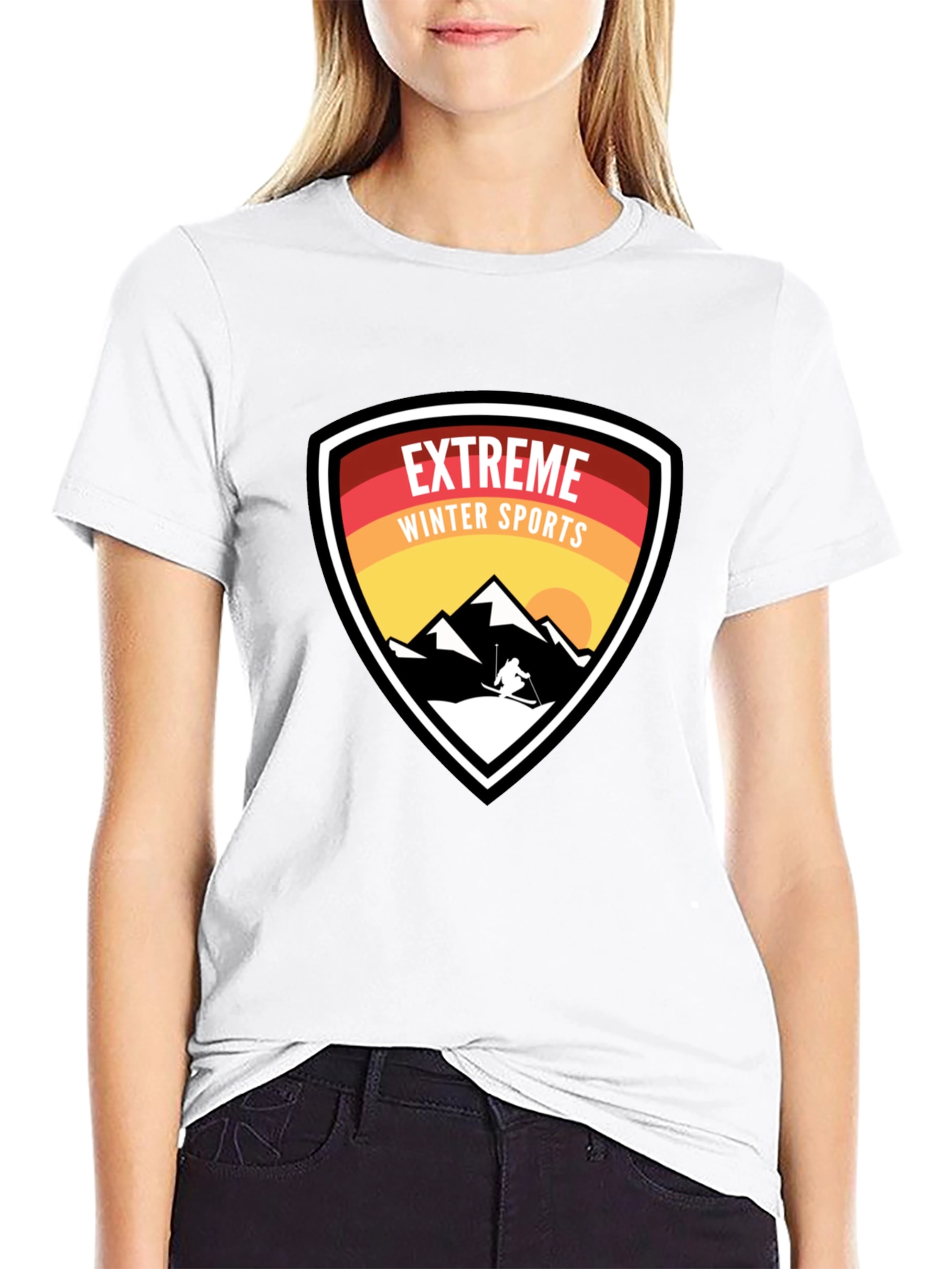 Extreme Winter Sports Graphic Tee