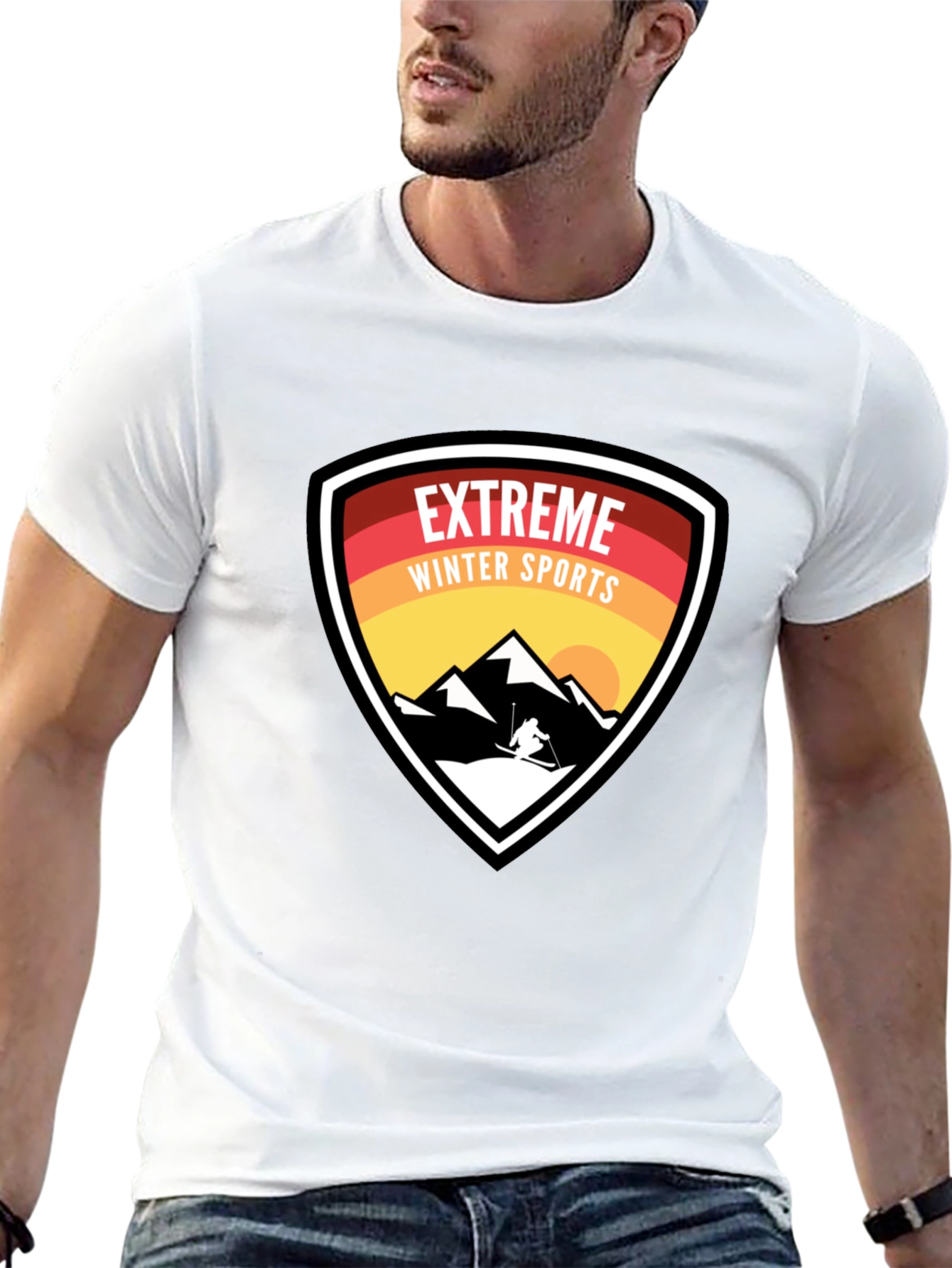 Extreme Winter Sports Graphic Tee