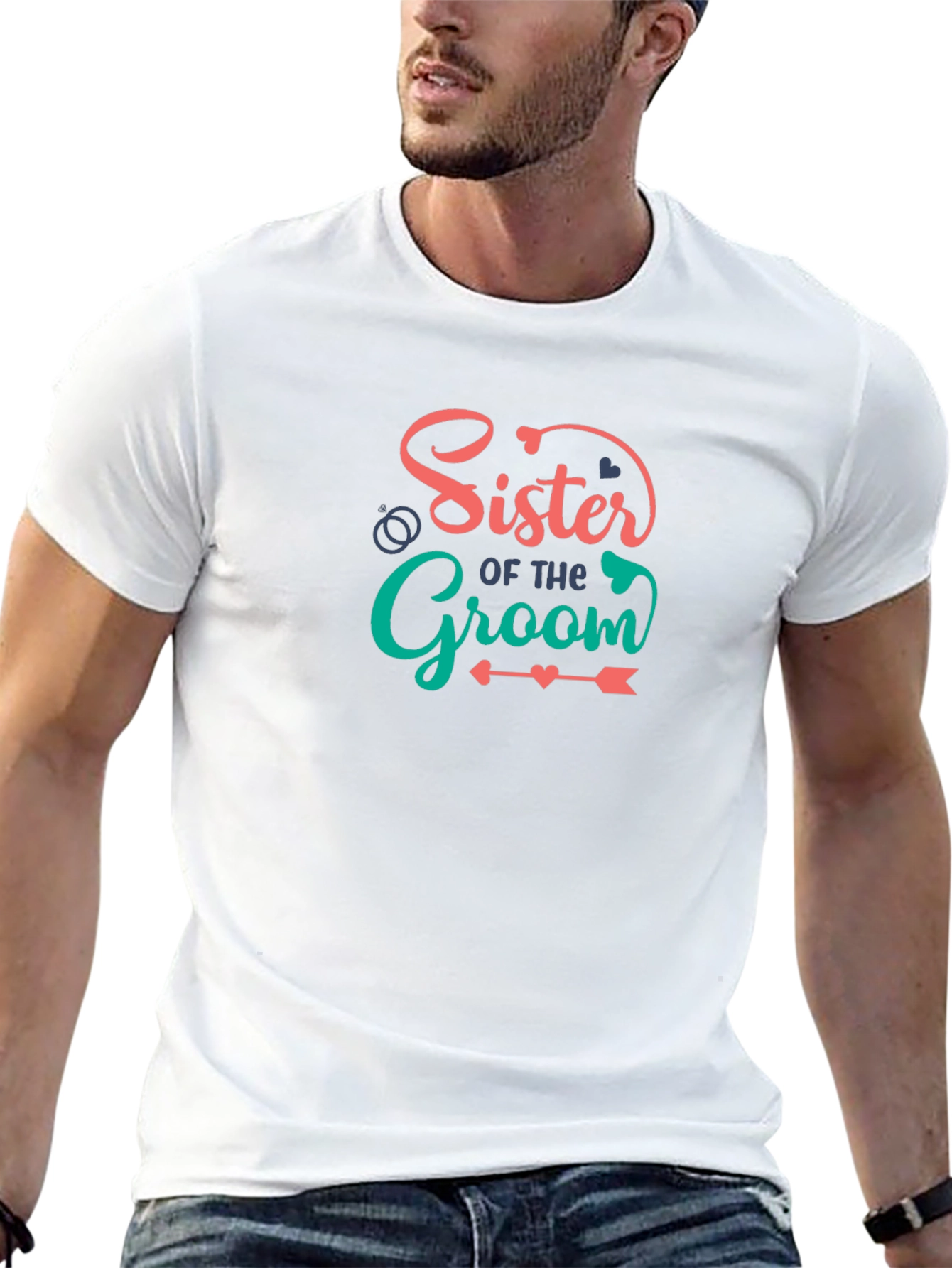 Sister of the Groom Graphic Tee