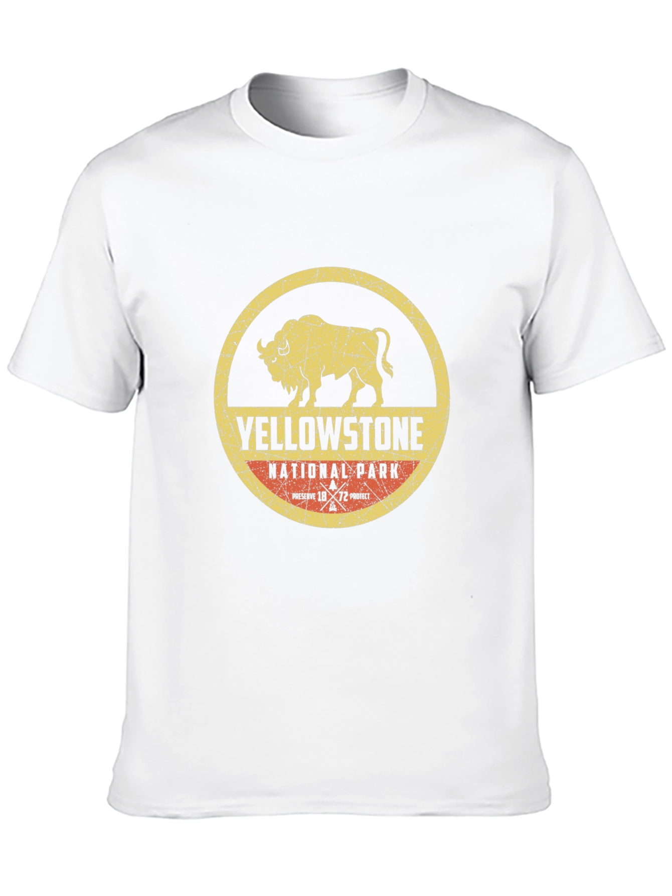 Yellowstone National Park Buffalo T-Shirt