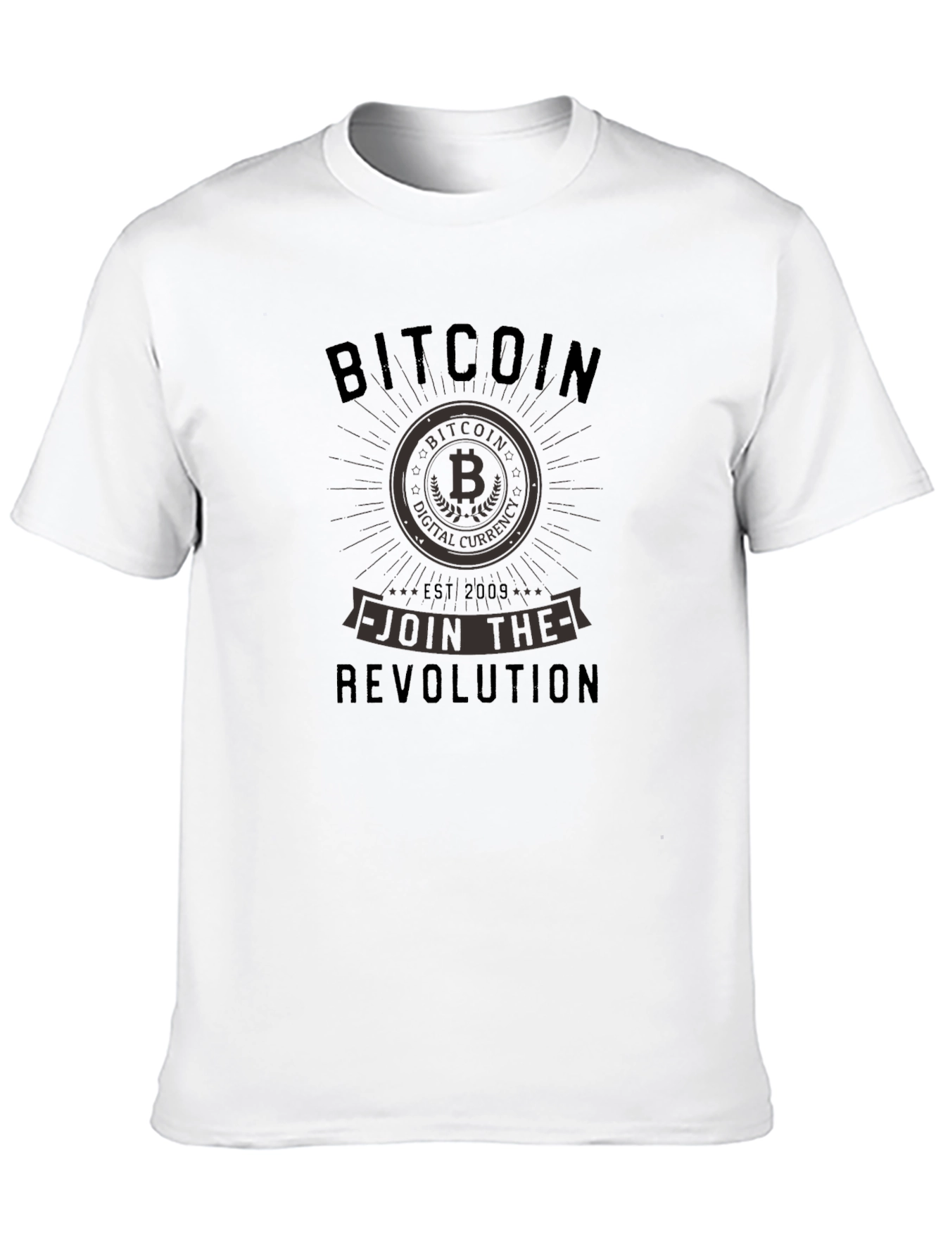 Bitcoin Revolution Tee - Crypto Currency T-Shirt