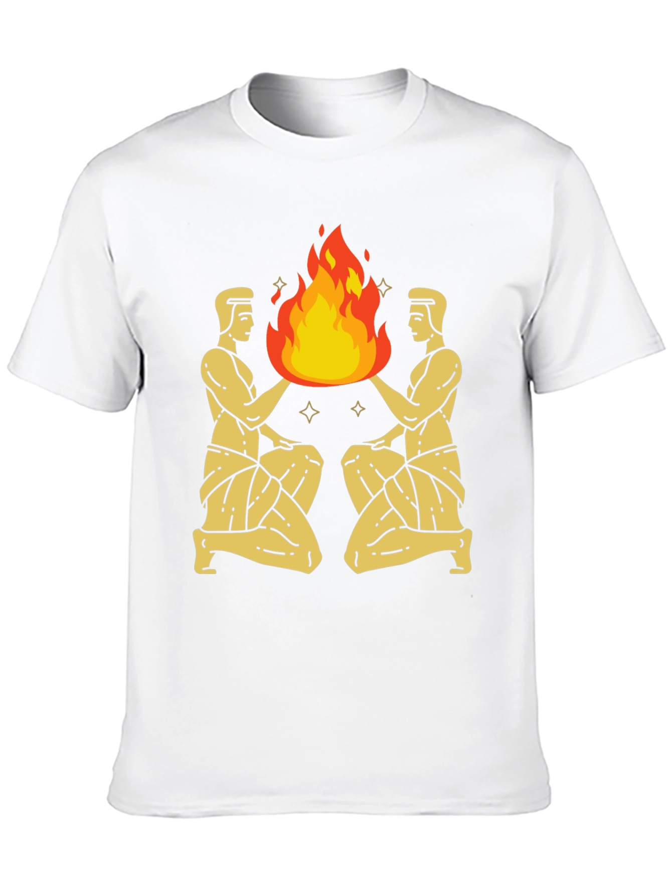 Gemini Fire Graphic Tee