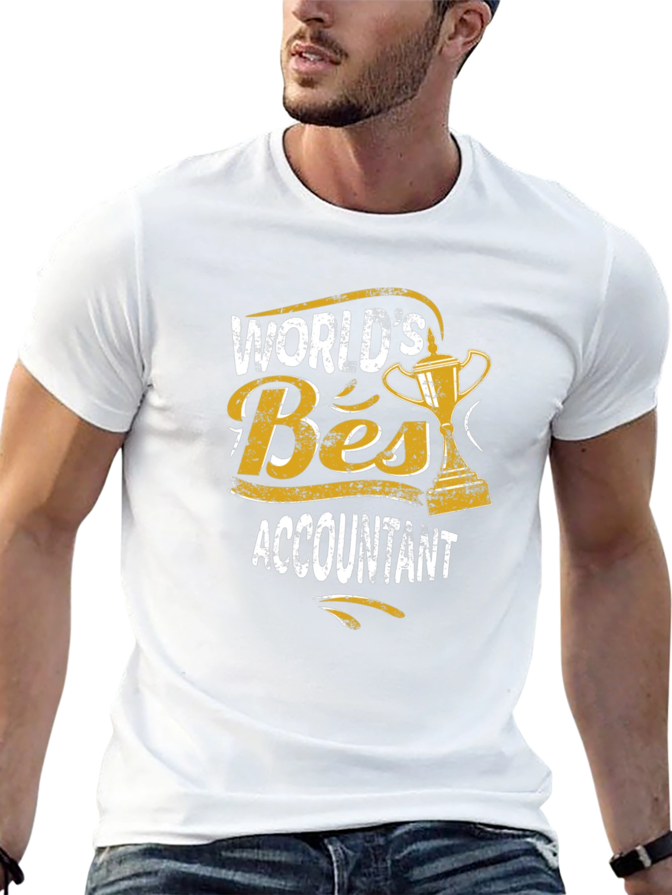 Worlds Best Accountant T-Shirt Novelty Gift