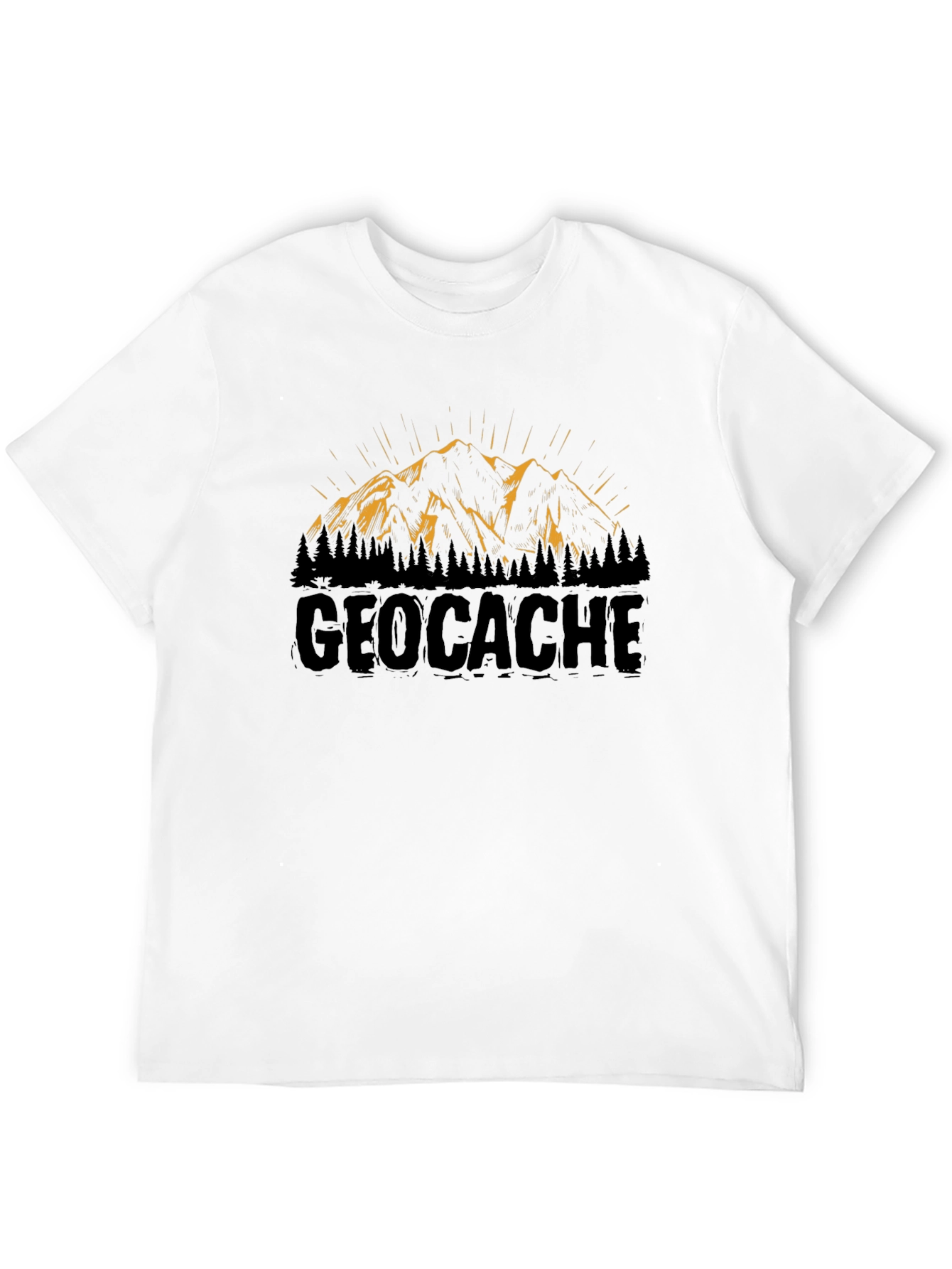 Geocache Mountain Graphic Tee - Adventure Awaits!