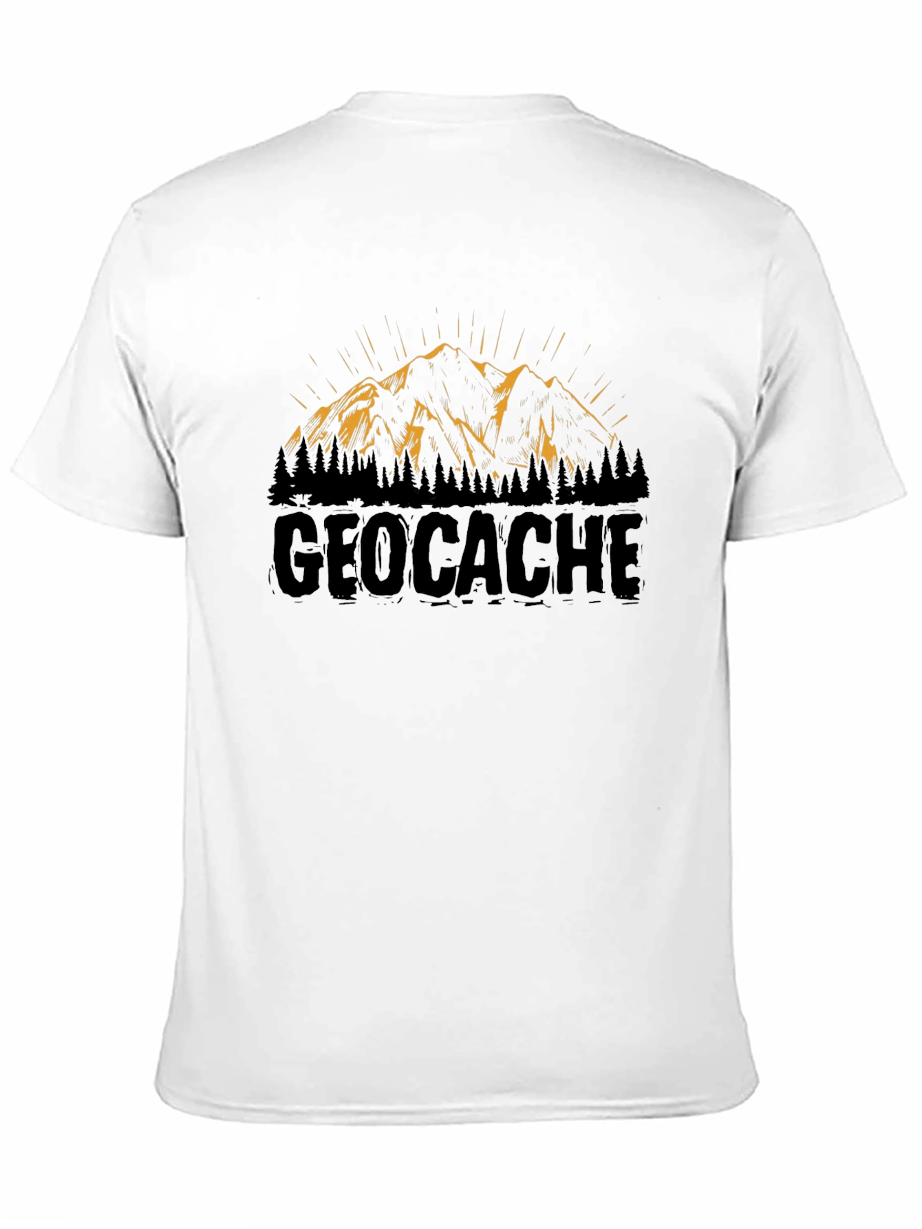 Geocache Mountain Graphic Tee - Adventure Awaits!