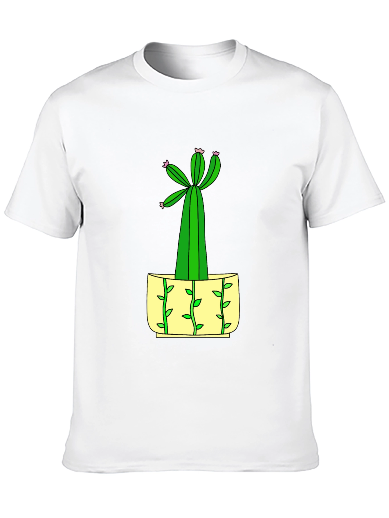 Cactus Graphic Tee - Unique Plant Lover Gift