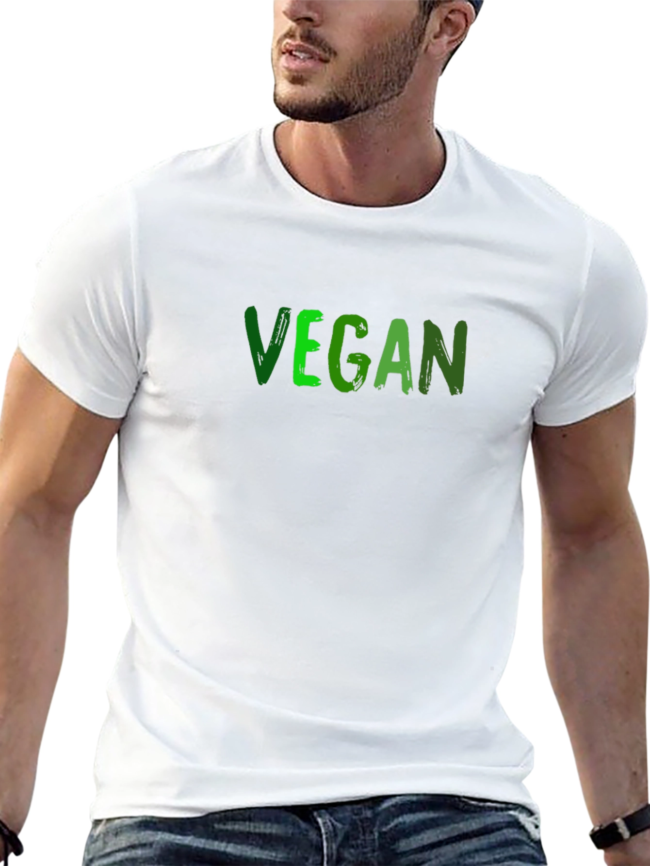 Vegan Graphic Tee - Stylish & Comfortable
