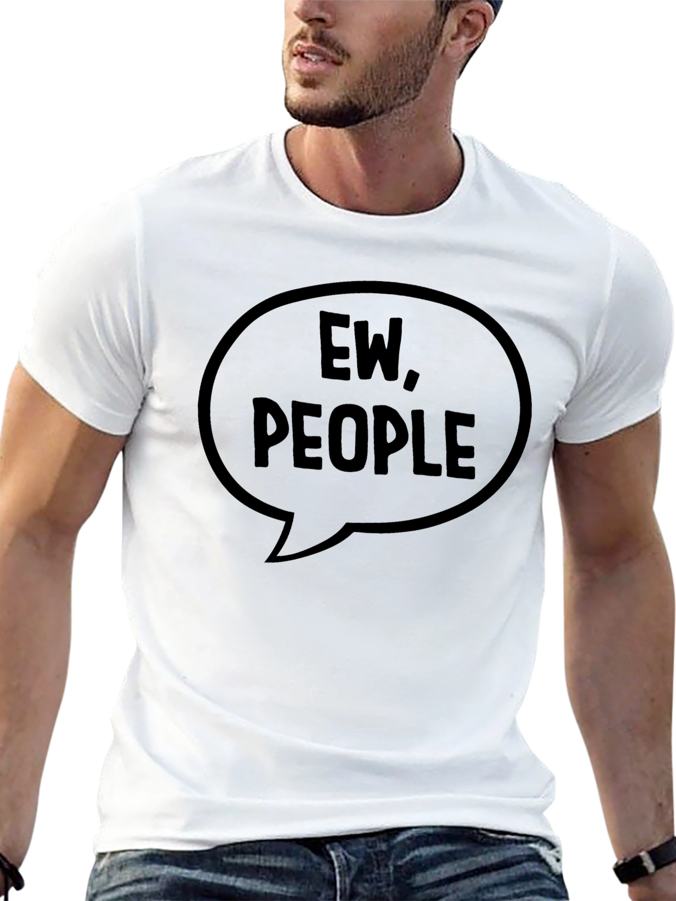 Ew People Graphic Print T-Shirt