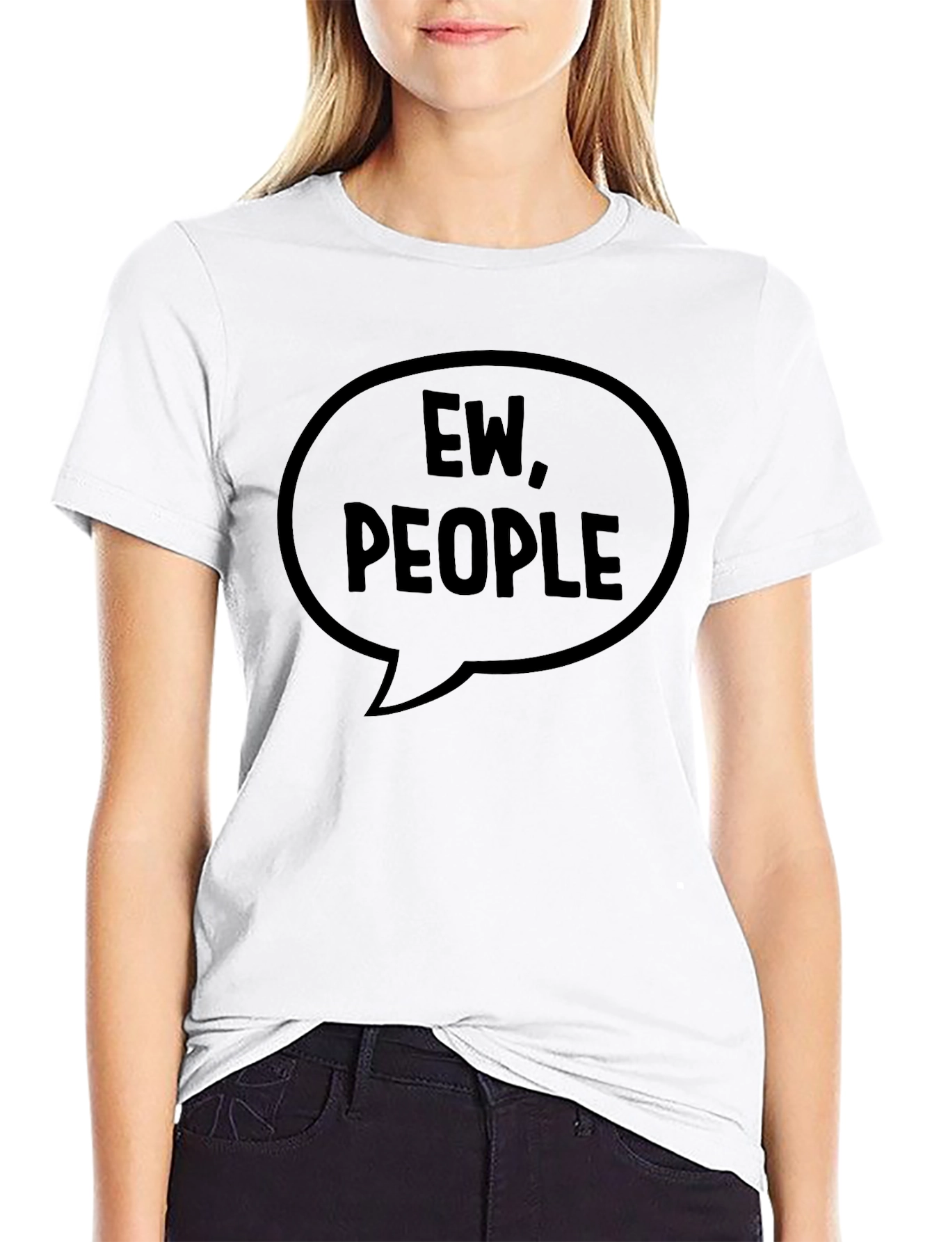Ew People Graphic Print T-Shirt