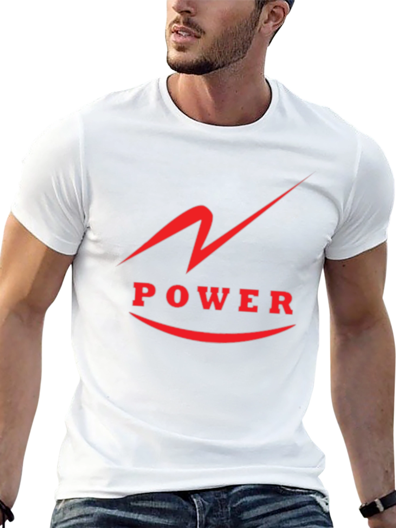 Power Graphic Black T-Shirt