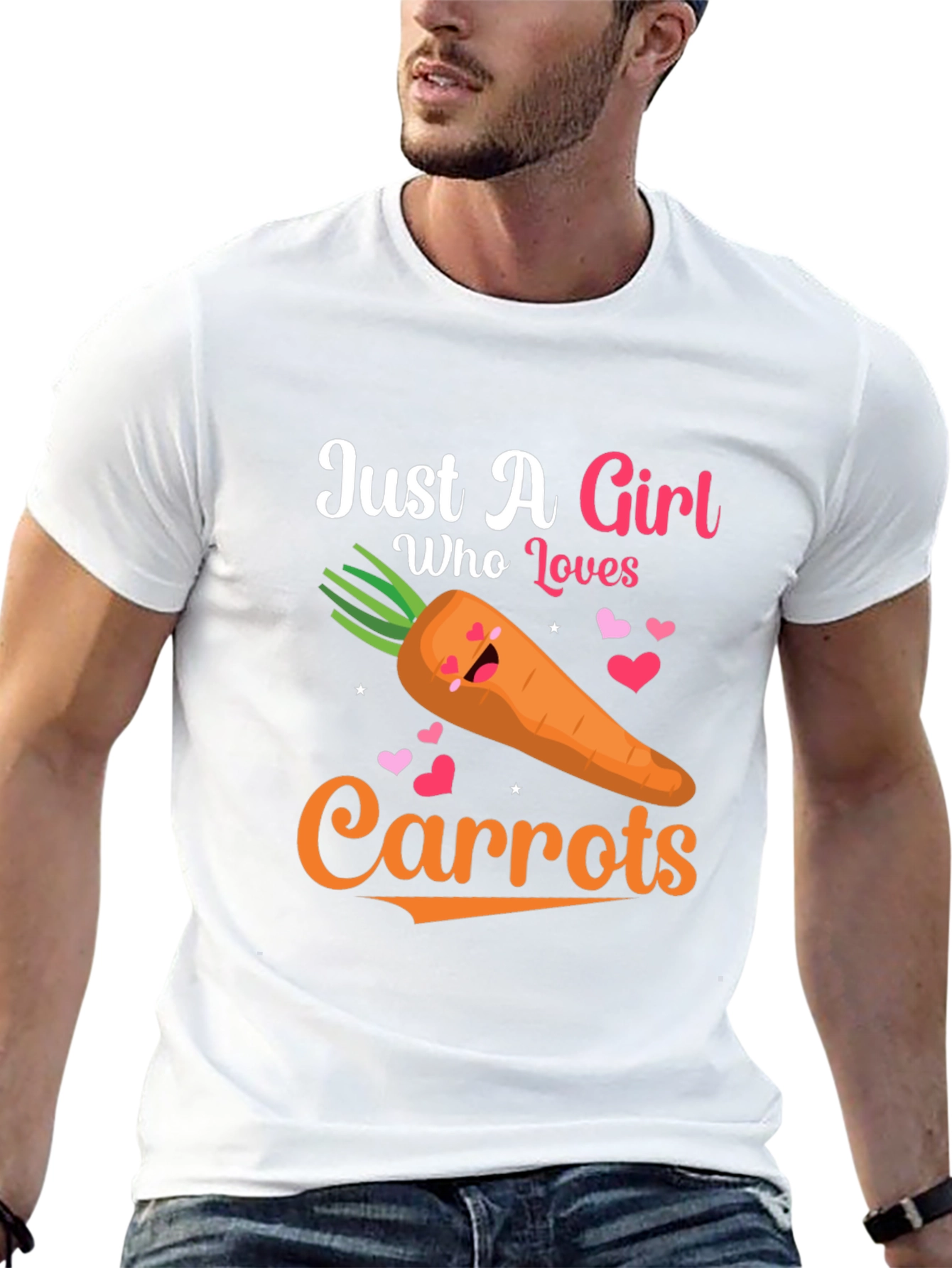 Just A Girl Who Loves Carrots T-Shirt