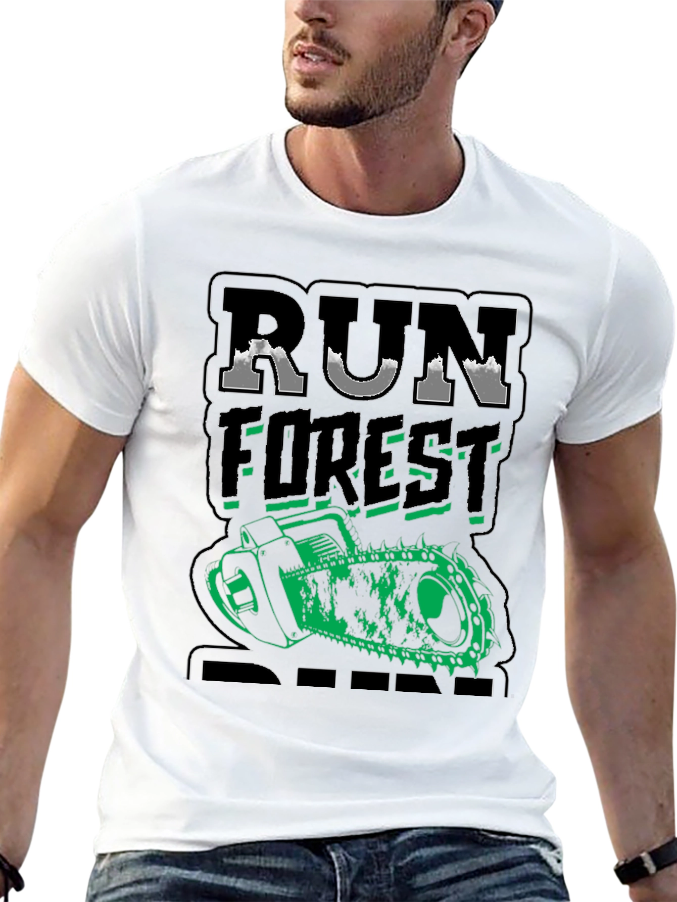 Run Forest Run Graphic Tee