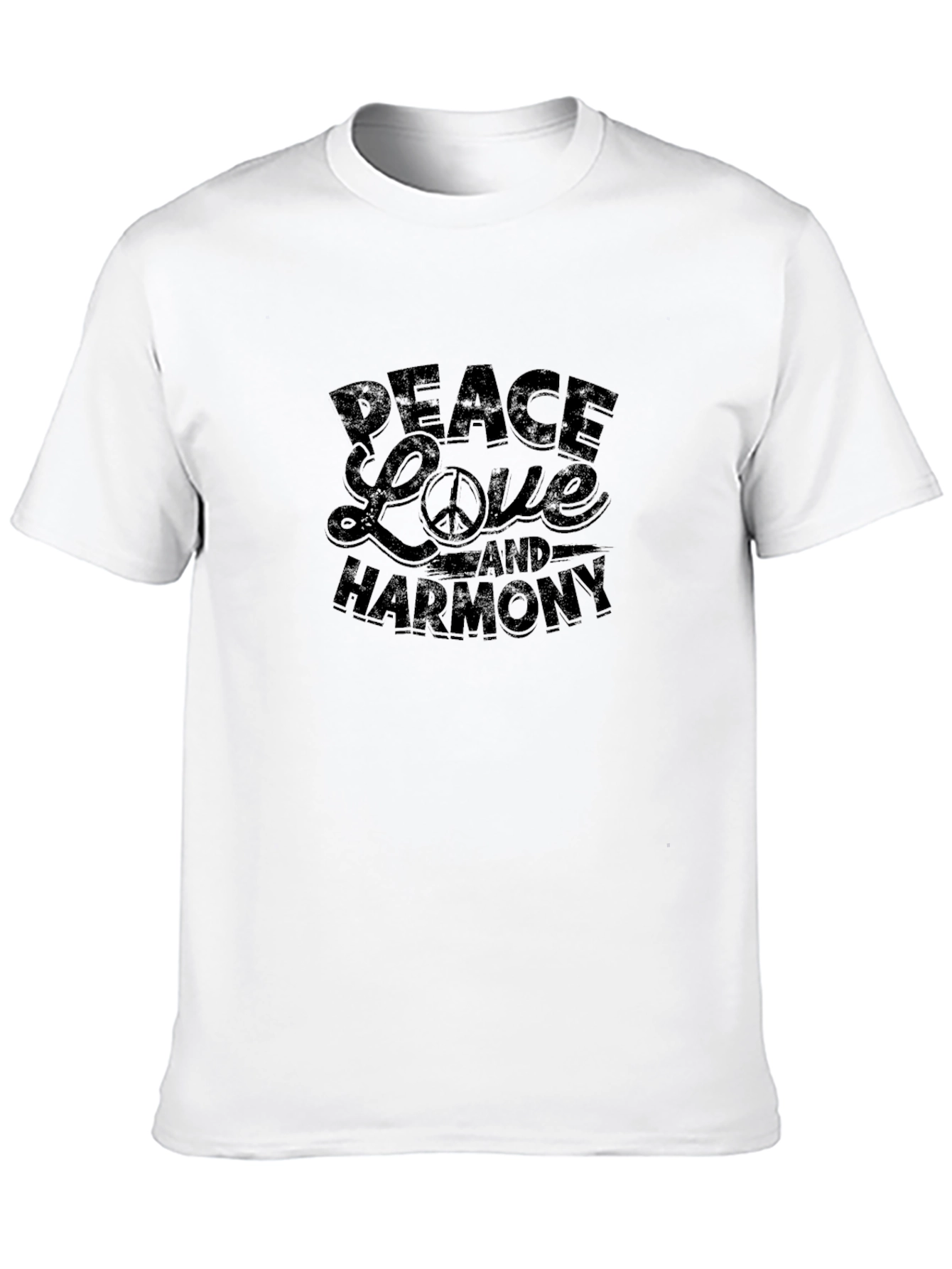 Peace Love Harmony Graphic T-Shirt