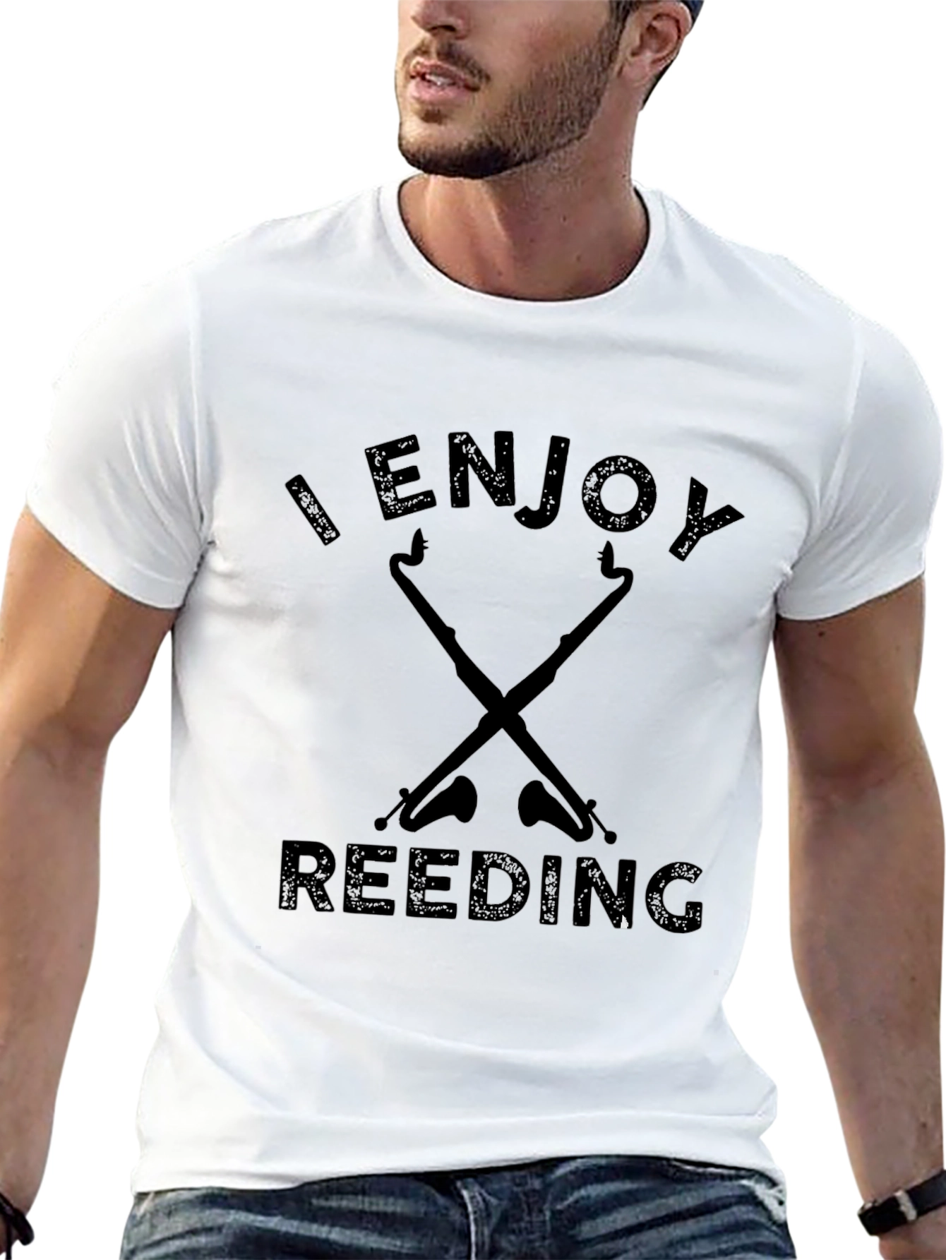 I Enjoy Reeding T-Shirt - Funny Oboe Reedist Tee