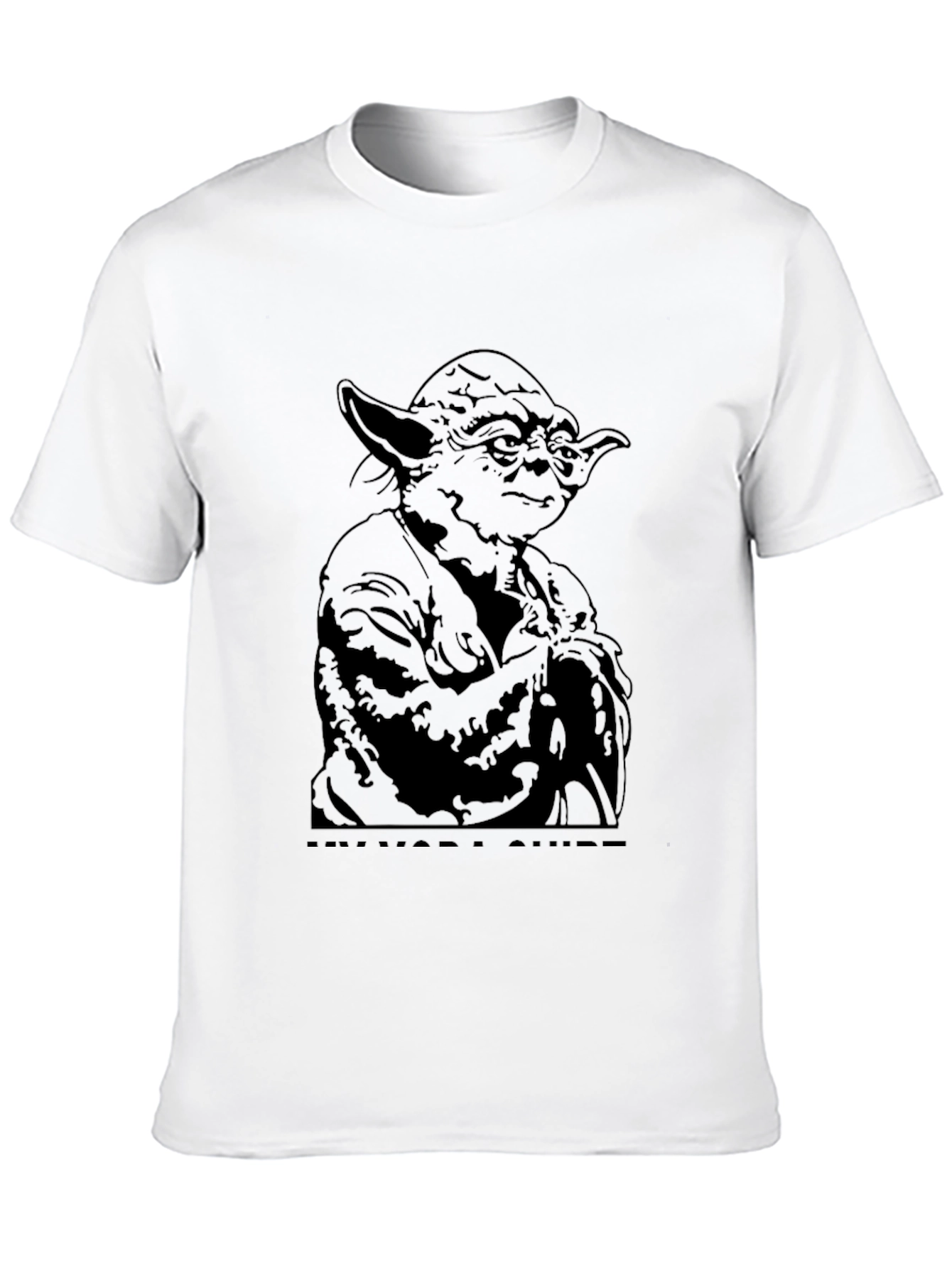 Yoda Graphic Tee - Black Star Wars Shirt