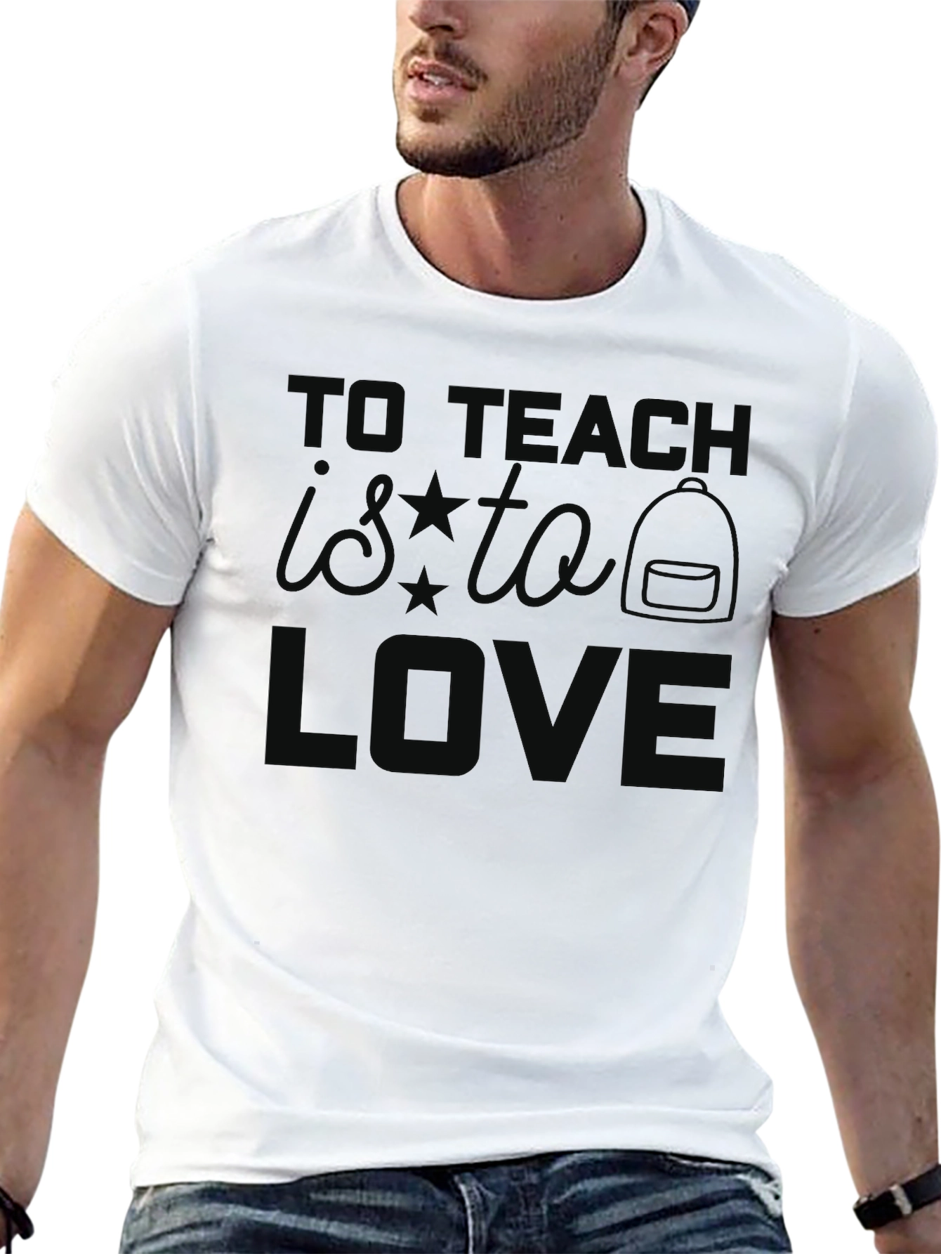 To Teach Is To Love Black T-Shirt
