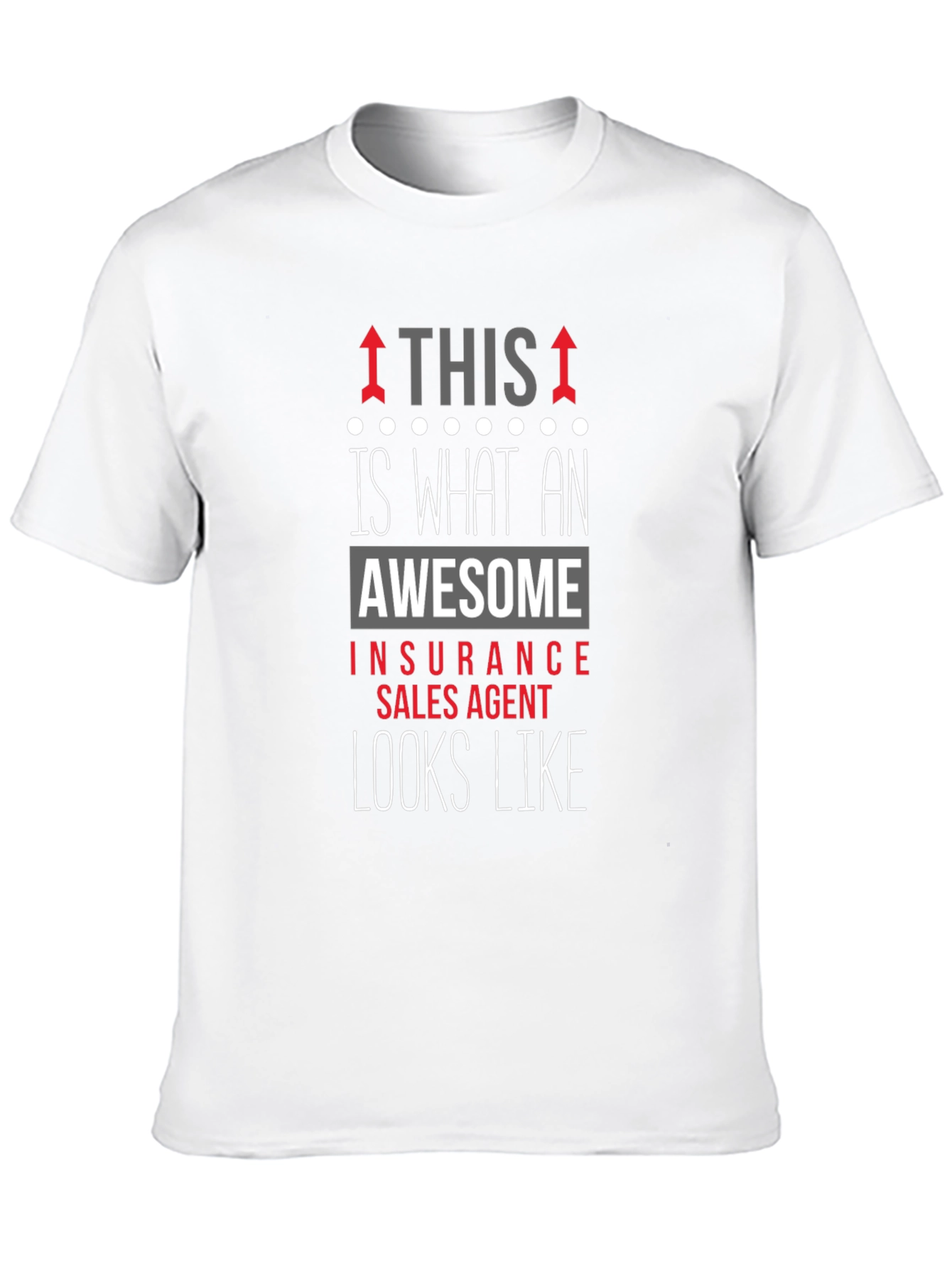 Awesome Insurance Sales Agent Graphic T-Shirt