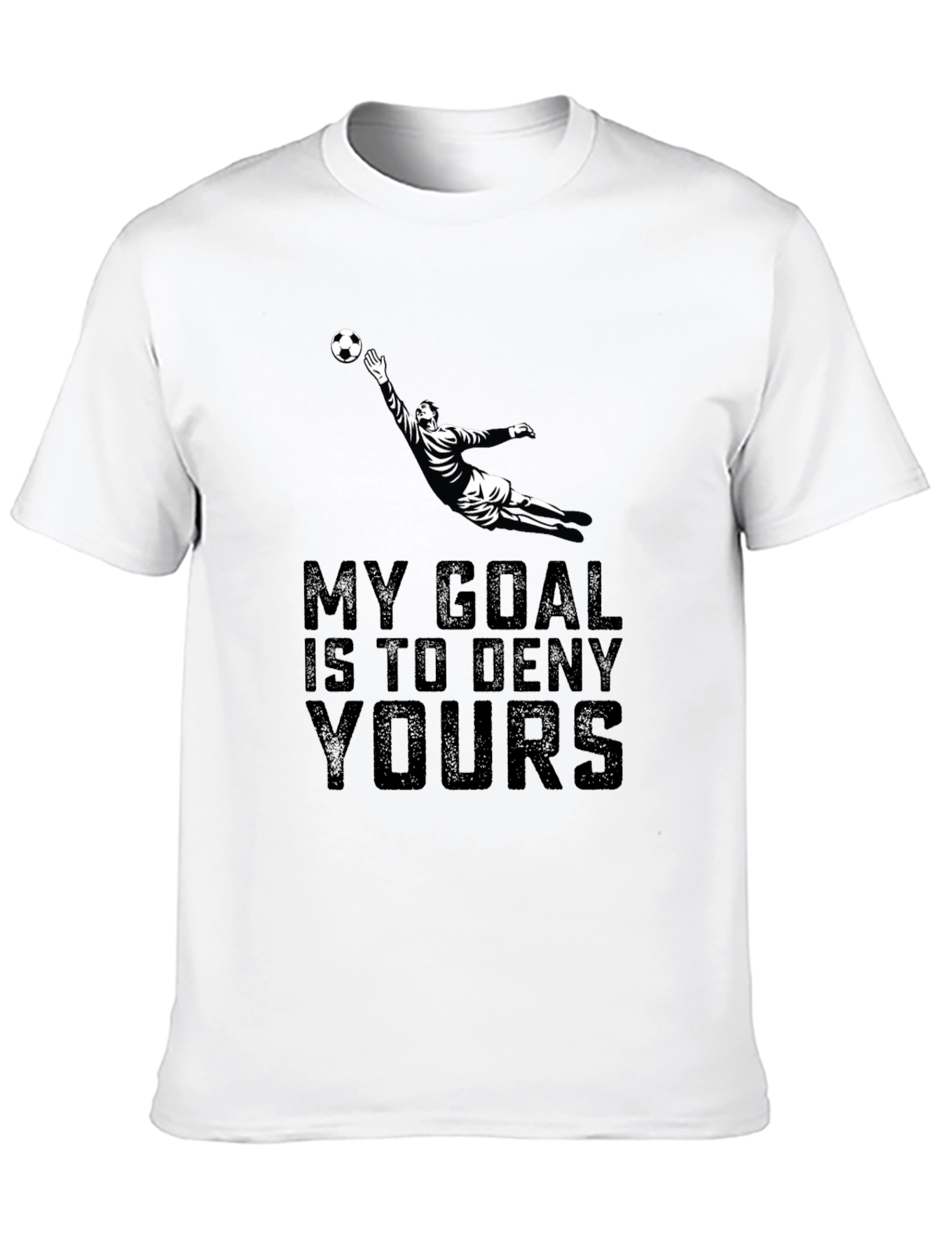 Goalkeeper Graphic Tee - Defend Your Goal!