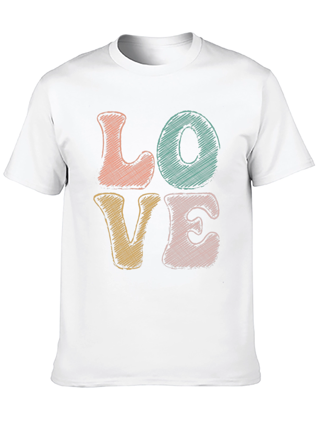Retro LOVE Graphic Tee - Stylish & Comfortable