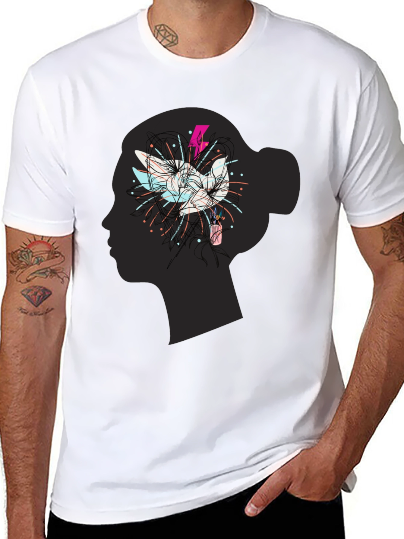 Abstract Mind T-Shirt - Artistic Graphic Tee