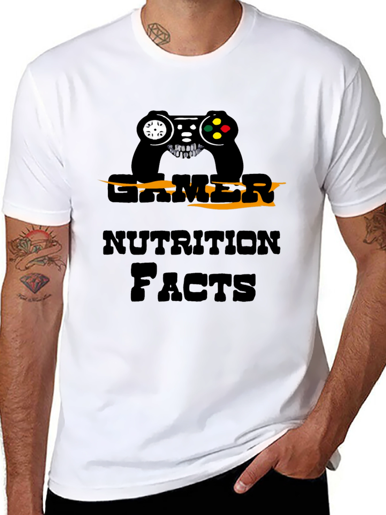 Gamer Nutrition Facts T-Shirt