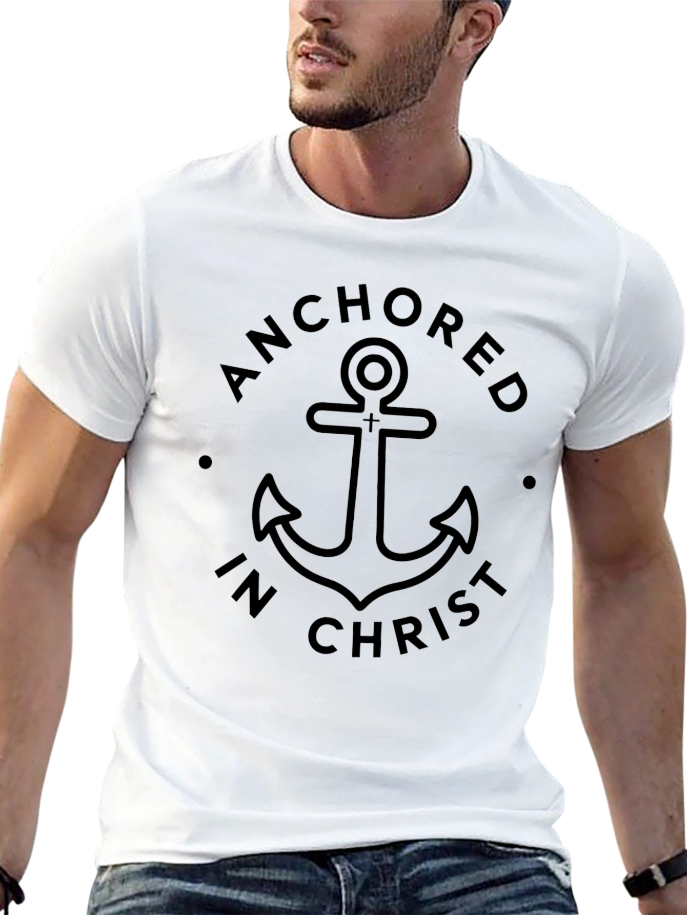 Anchored in Christ Graphic Tee
