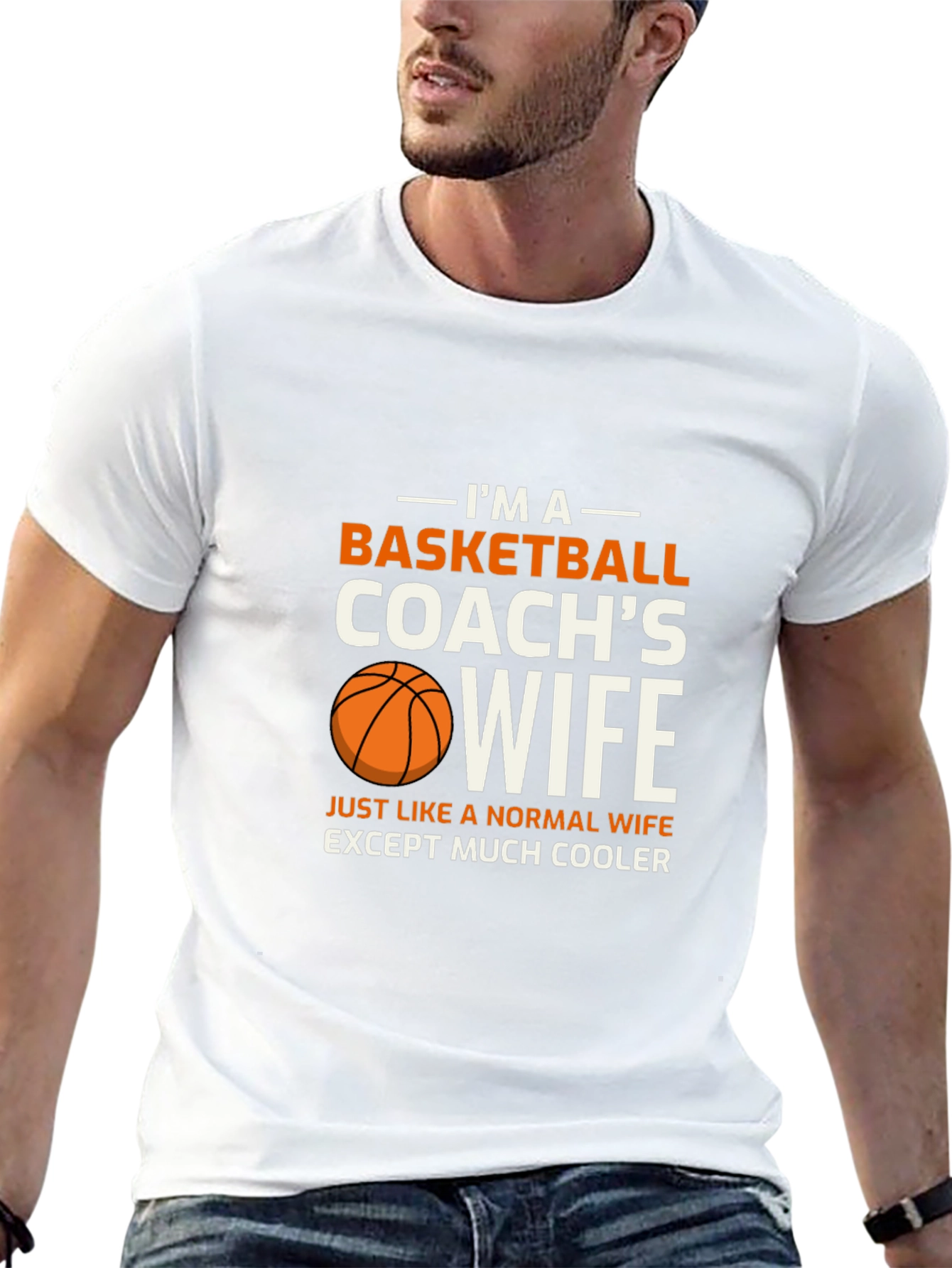 Basketball Coachs Wife T-Shirt - Cool Wife Apparel