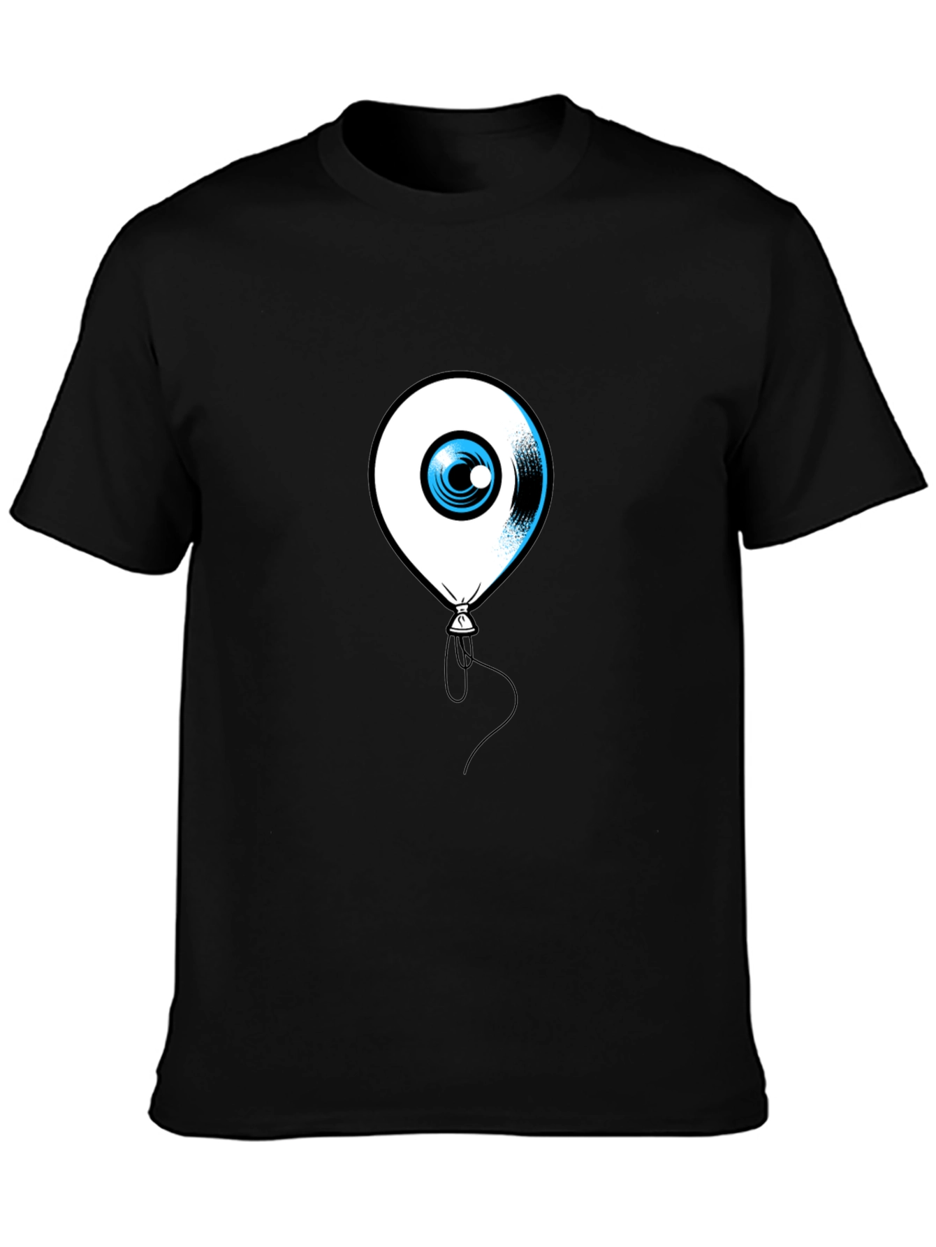 Eye Balloon Black Graphic Tee